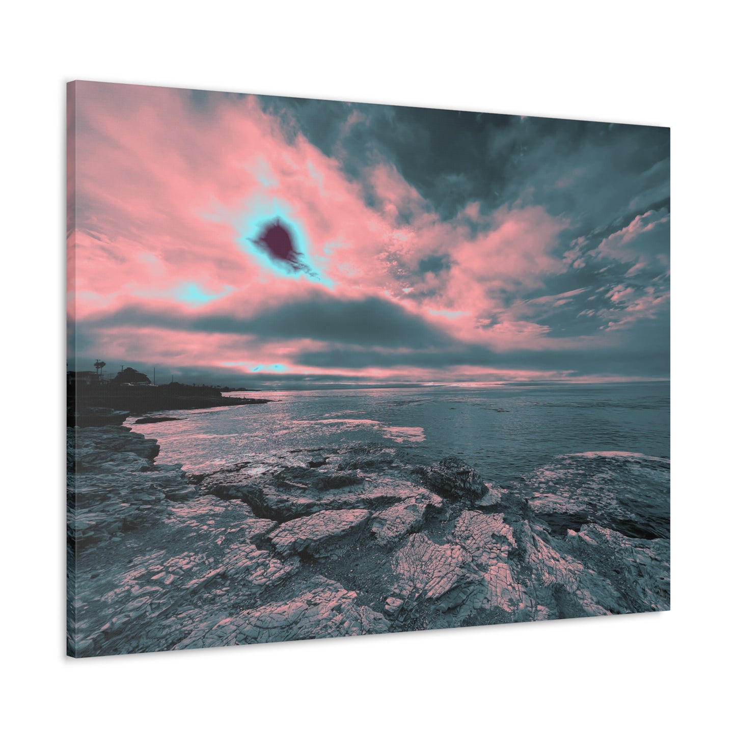 Expressive Cloud Canvas Print