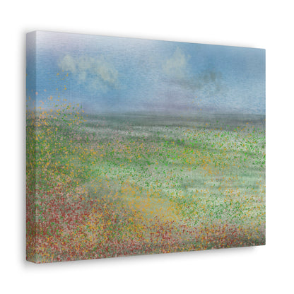 Abstract Coastal 6 Canvas Print