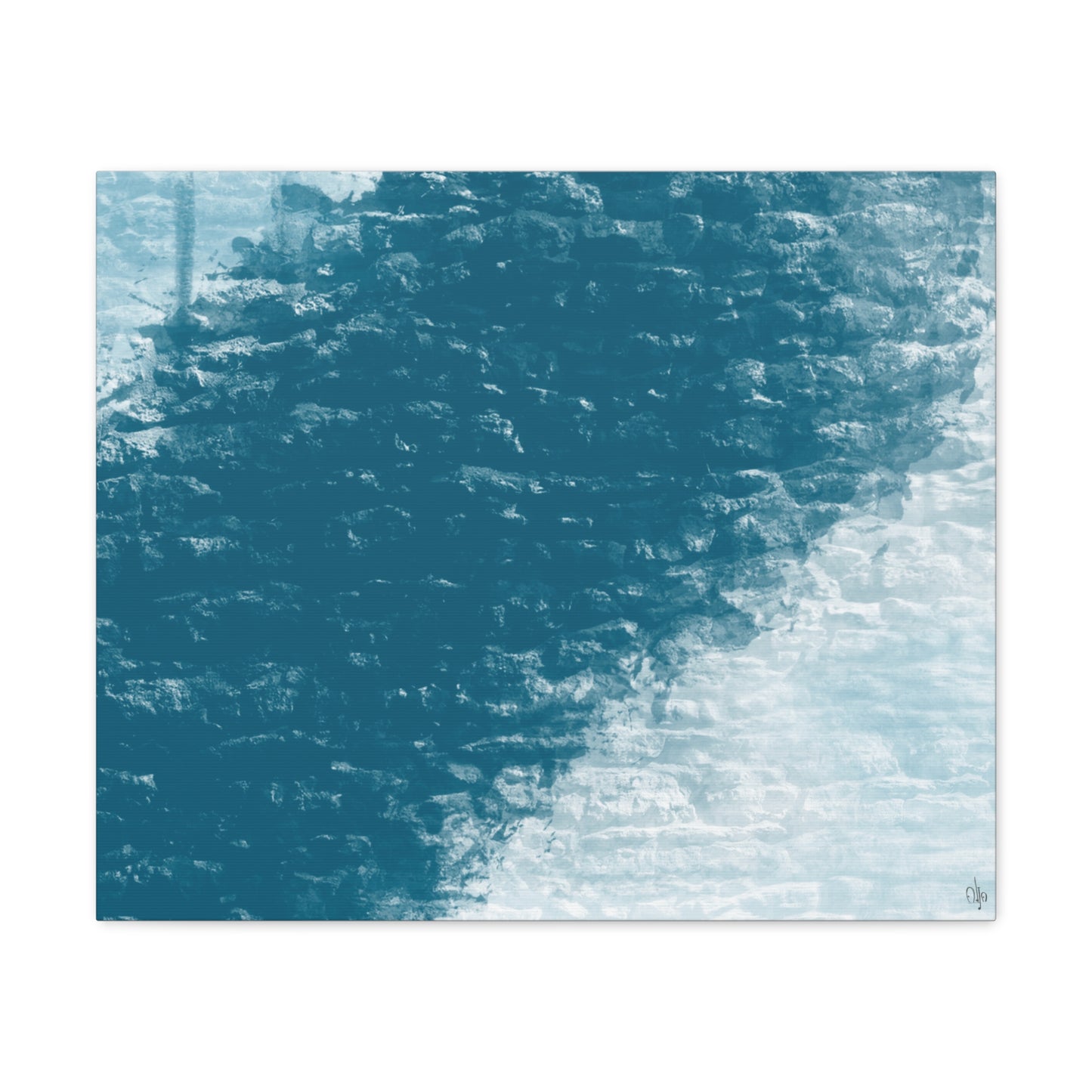 Abstract Coastal 2 Canvas Print - Alja Design