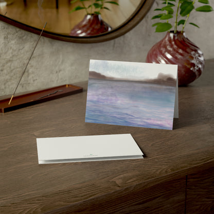 Abstract Coastal 7 Folded Greeting Card