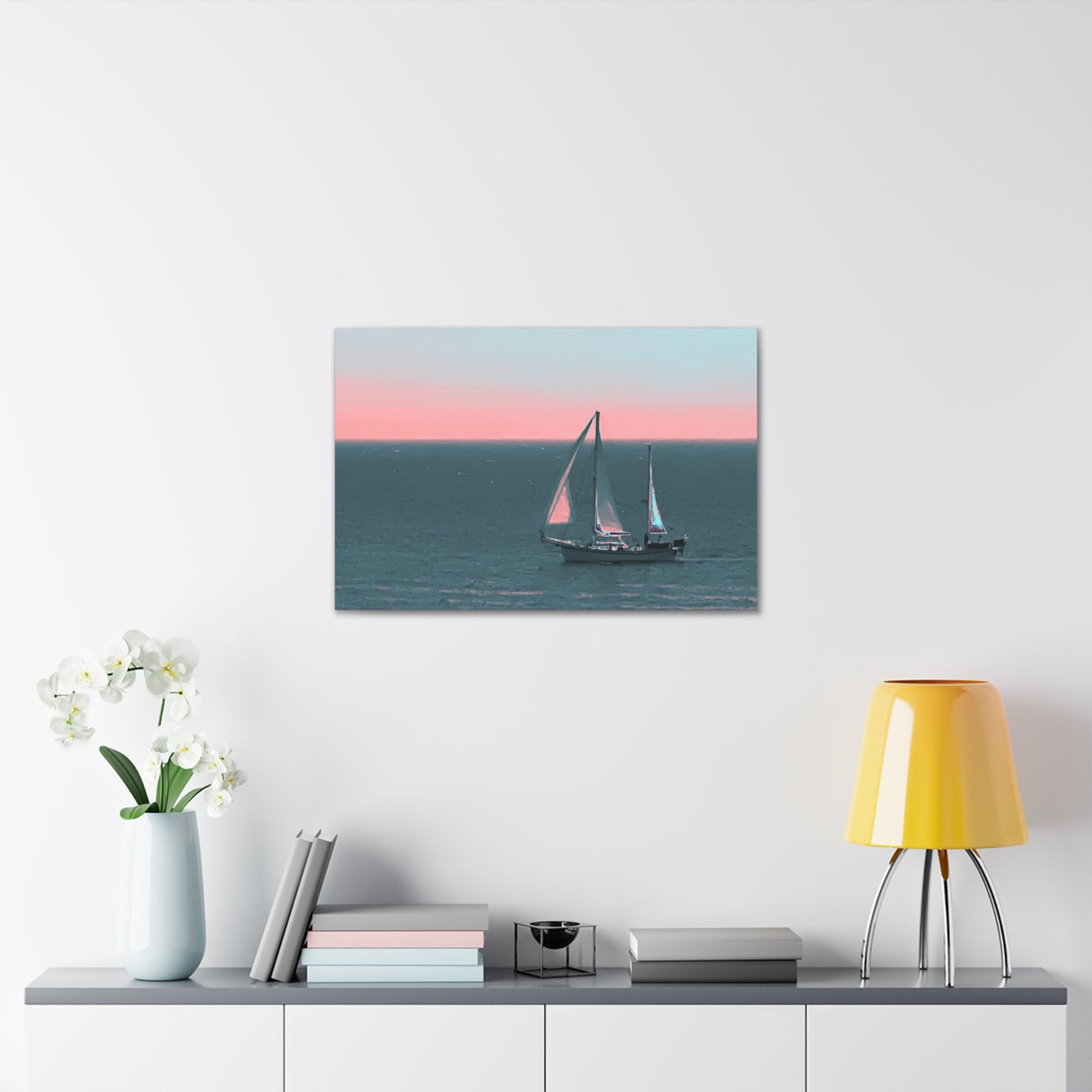 Way to Horizon Canvas Print