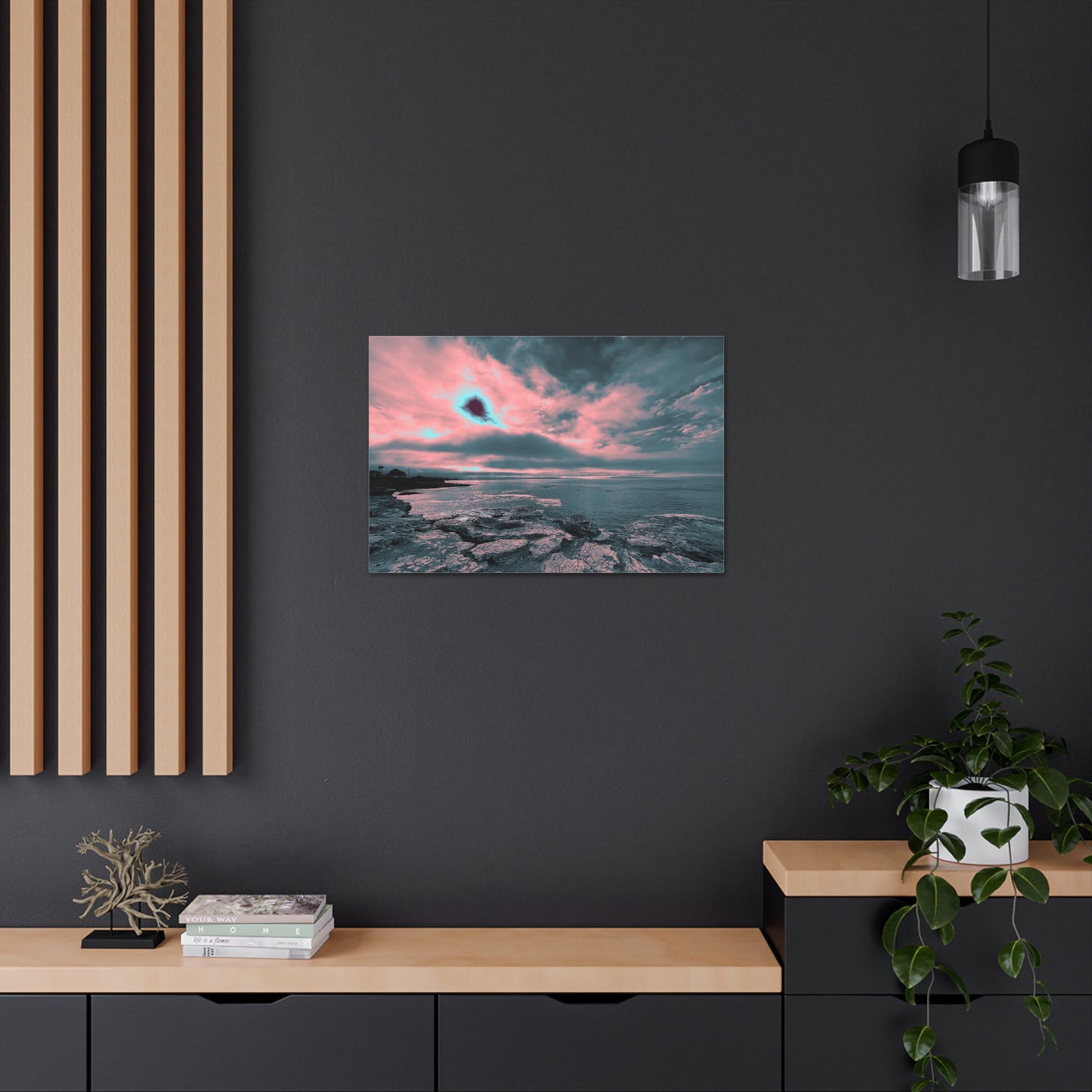 Expressive Cloud Canvas Print