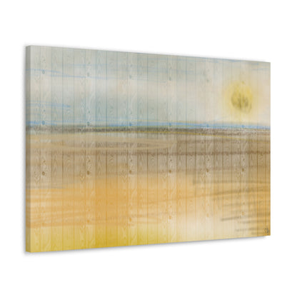 Abstract Coastal 3 Canvas Print