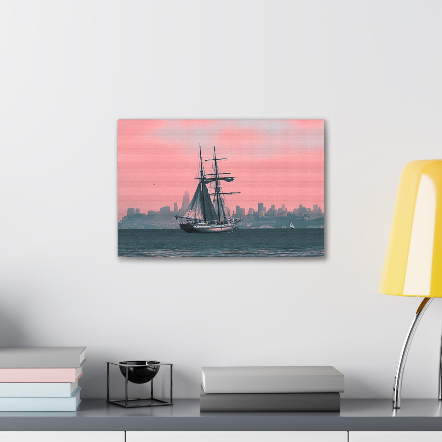 SF Bay Schooner Canvas Print