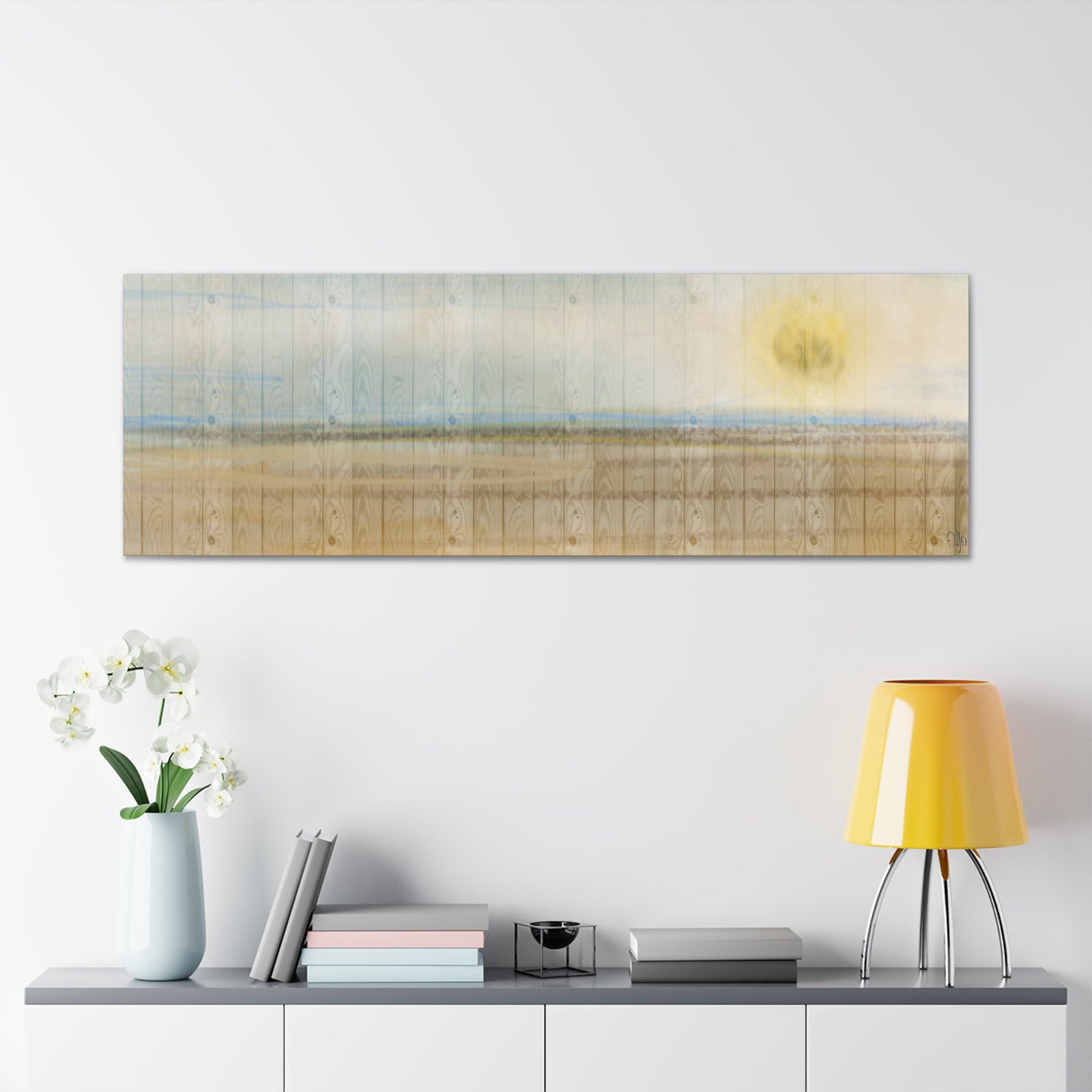 Abstract Coastal 3 Canvas Print