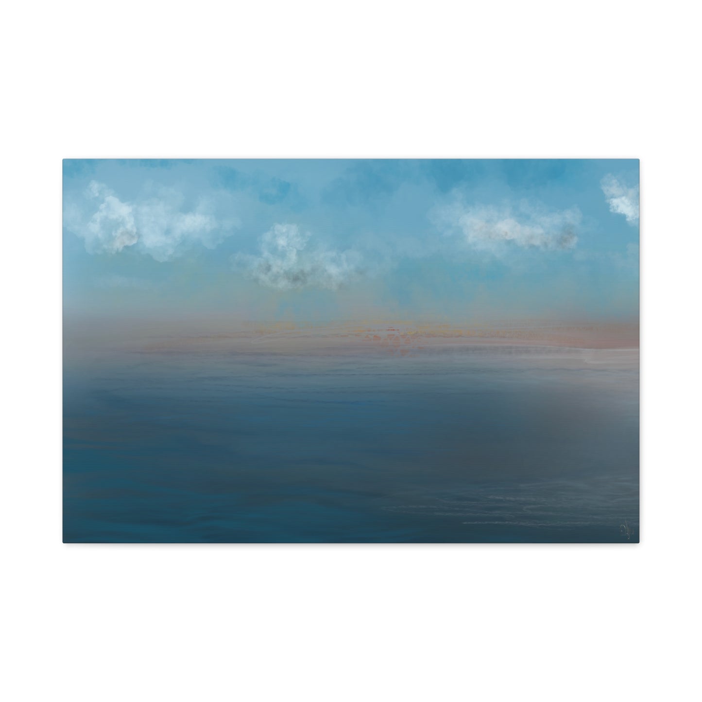 Abstract Coastal 9 Canvas Print