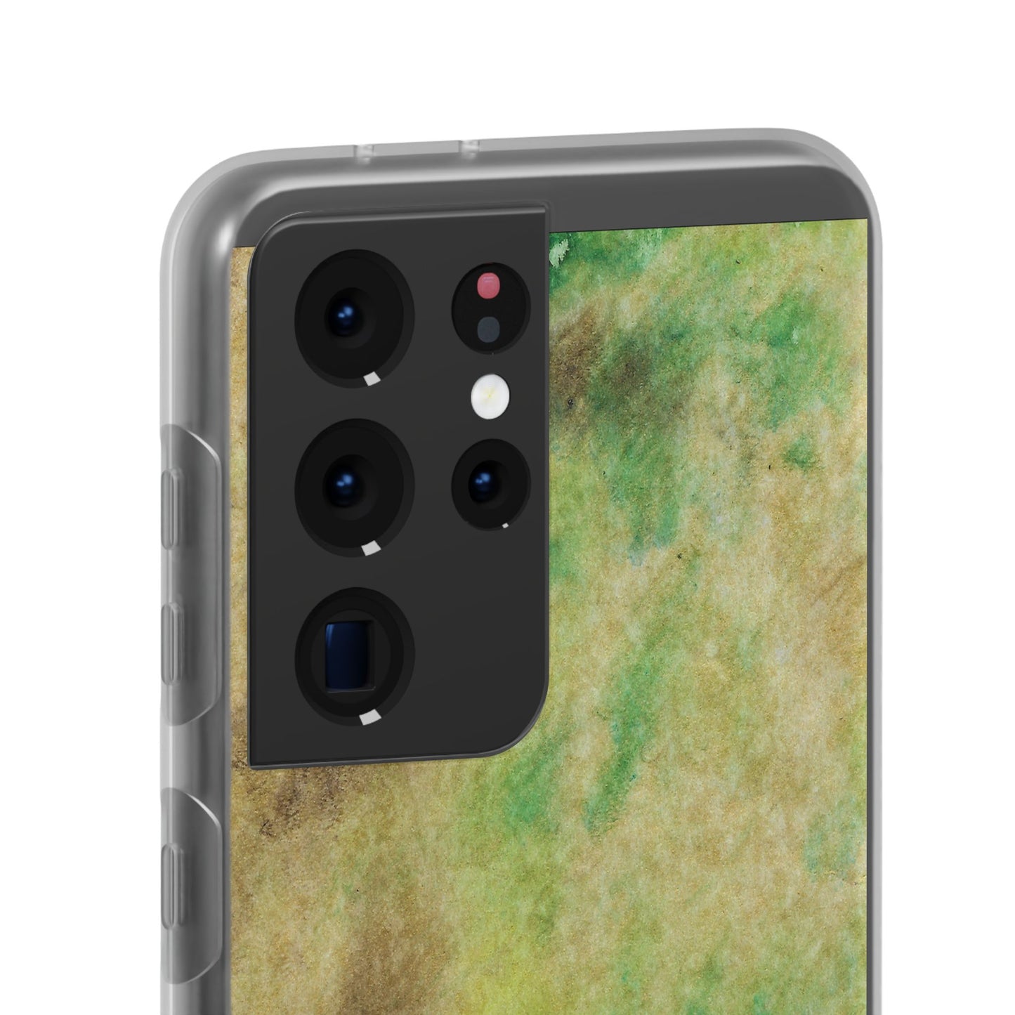 iPhone and Samsung Galaxy Flexi Phone Case Green Marble