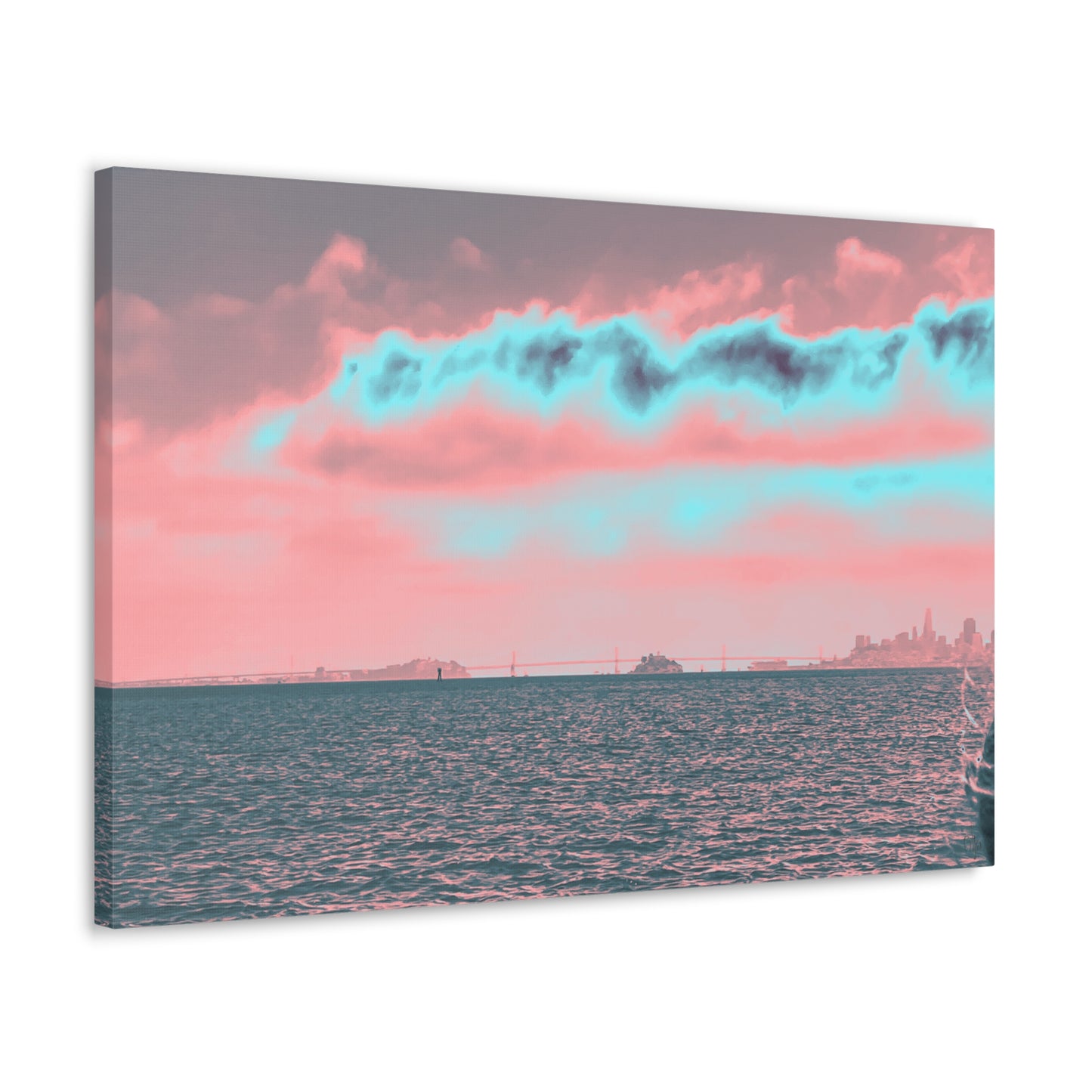 Electrifying Fog Canvas Print