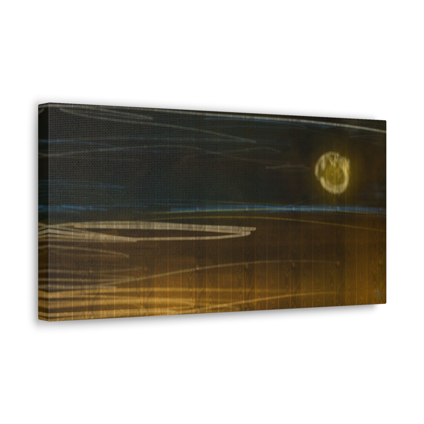 Abstract Coastal 12 Canvas Print