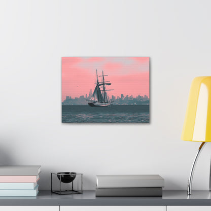 SF Bay Schooner Canvas Print