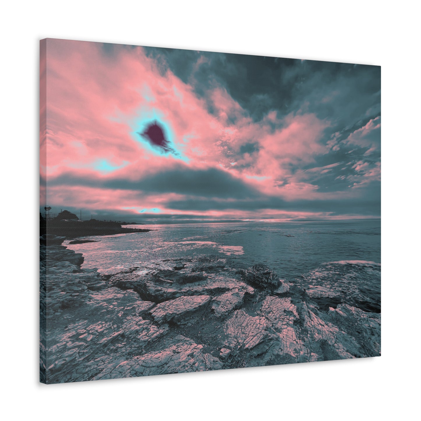 Expressive Cloud Canvas Print