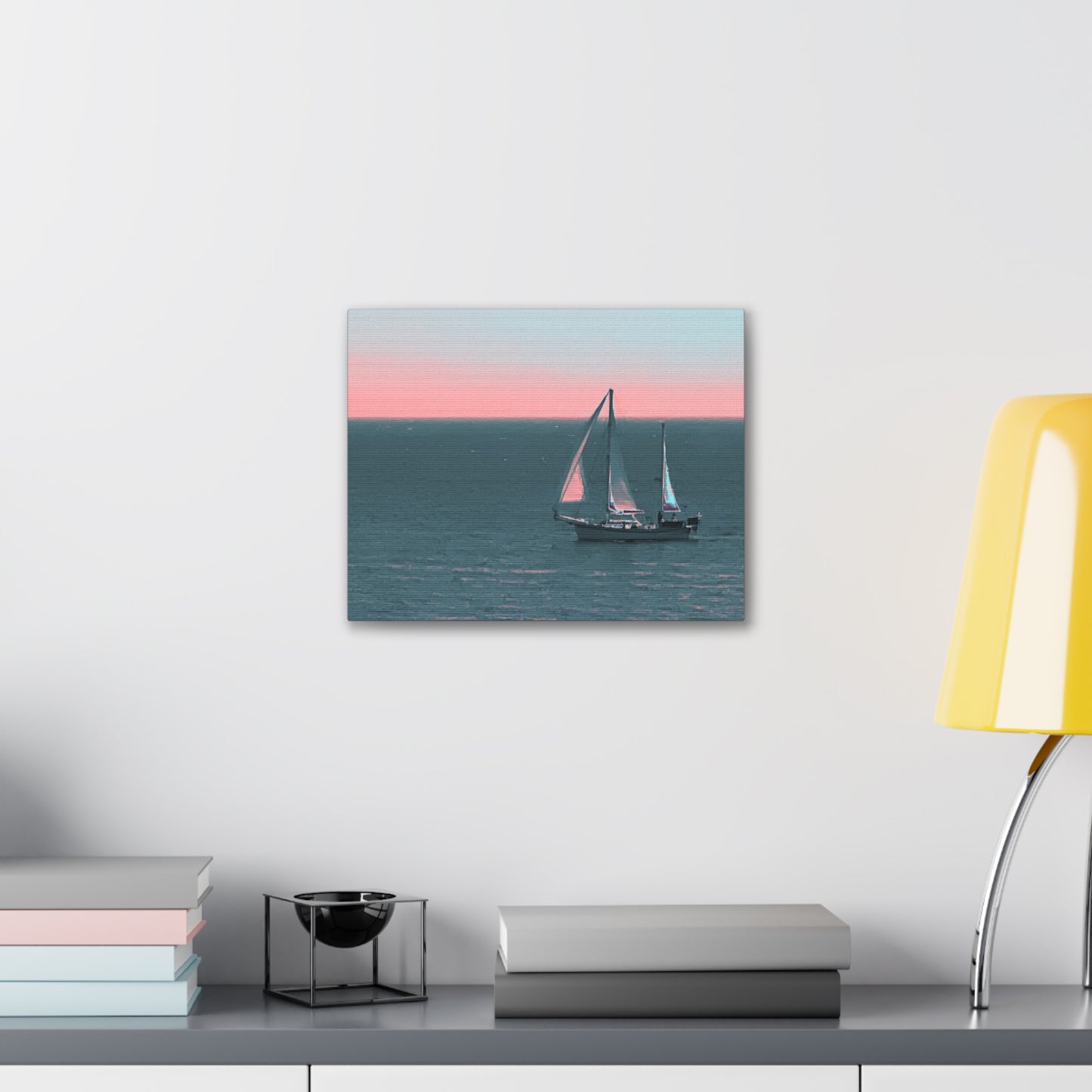 Way to Horizon Canvas Print