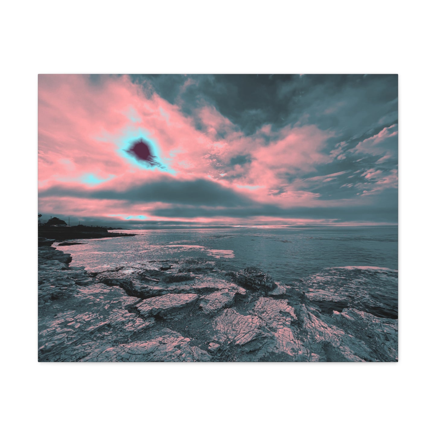 Expressive Cloud Canvas Print