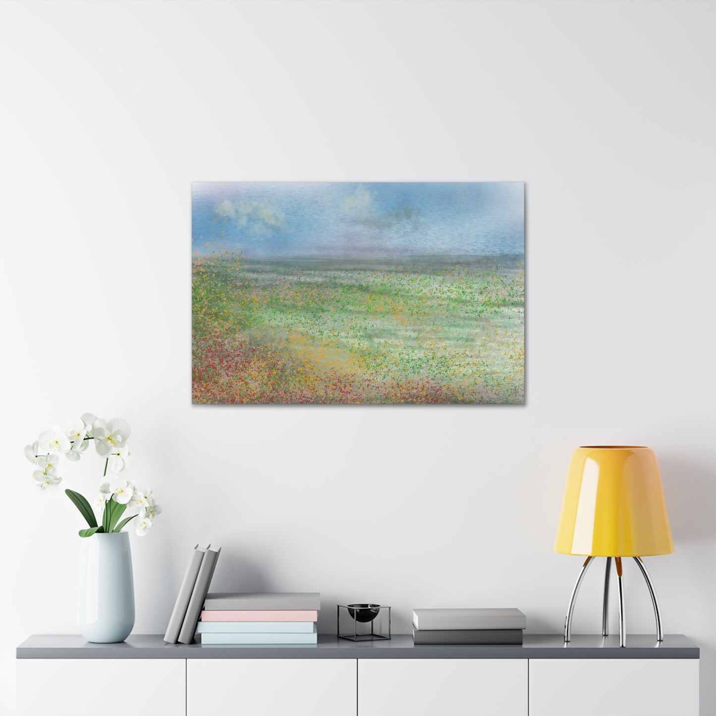 Abstract Coastal 6 Canvas Print