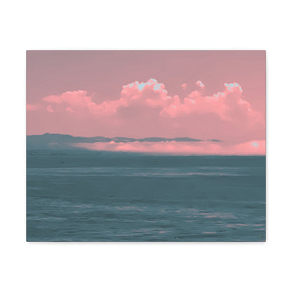 Croco-Cloud Canvas Print