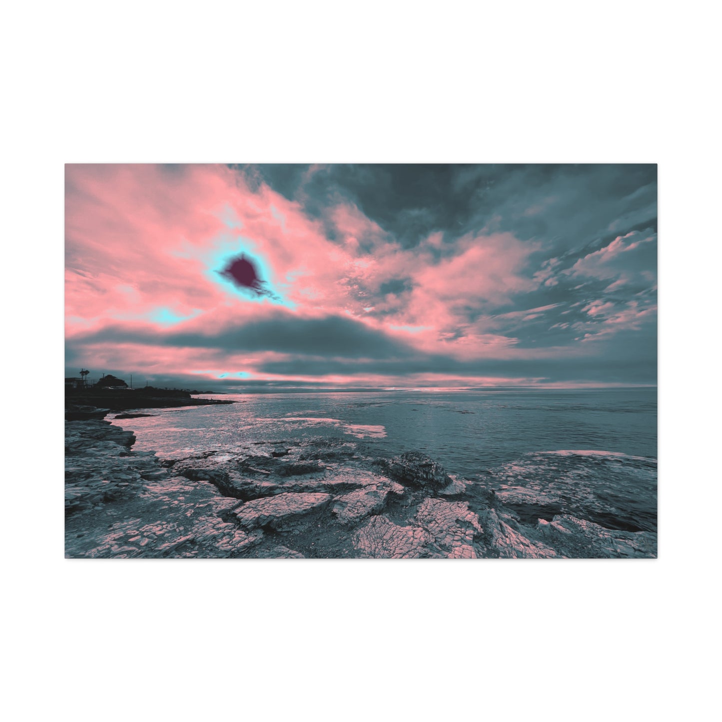 Expressive Cloud Canvas Print