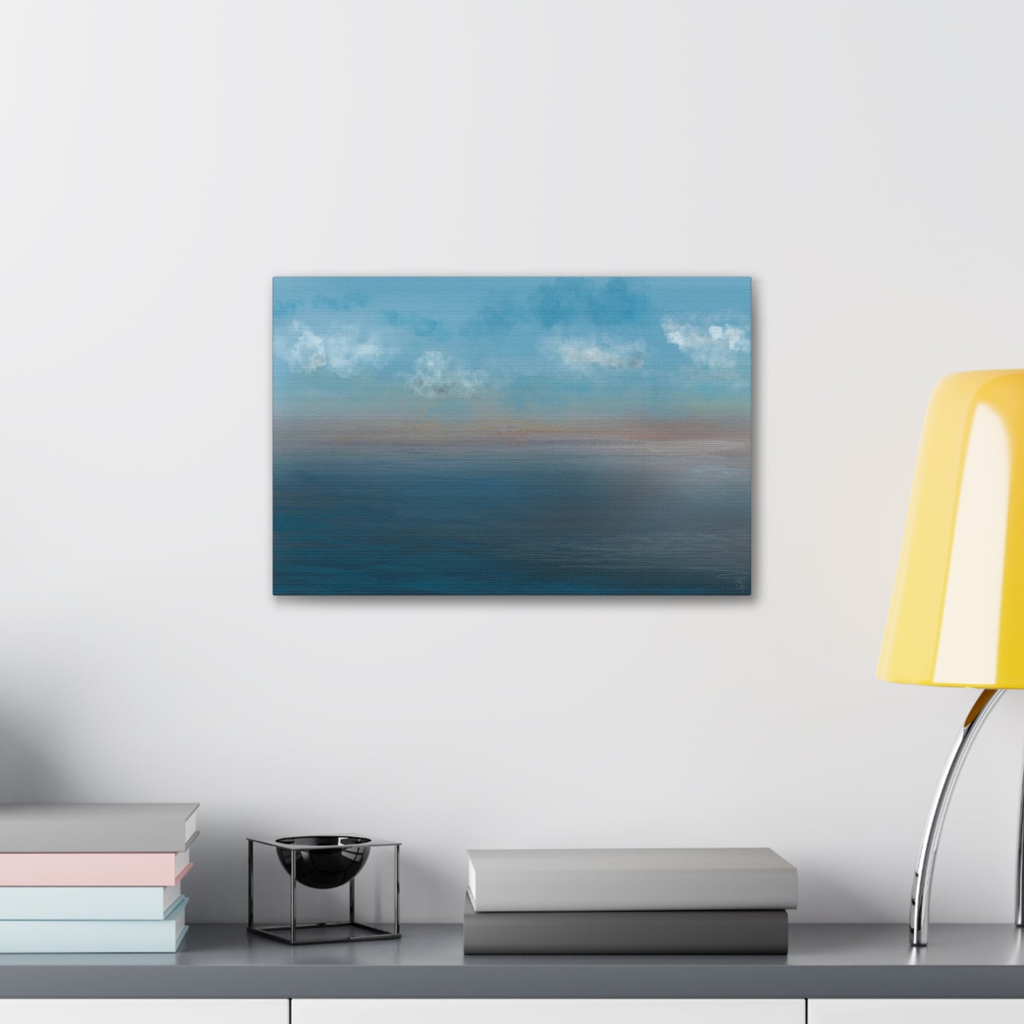 Abstract Coastal 9 Canvas Print