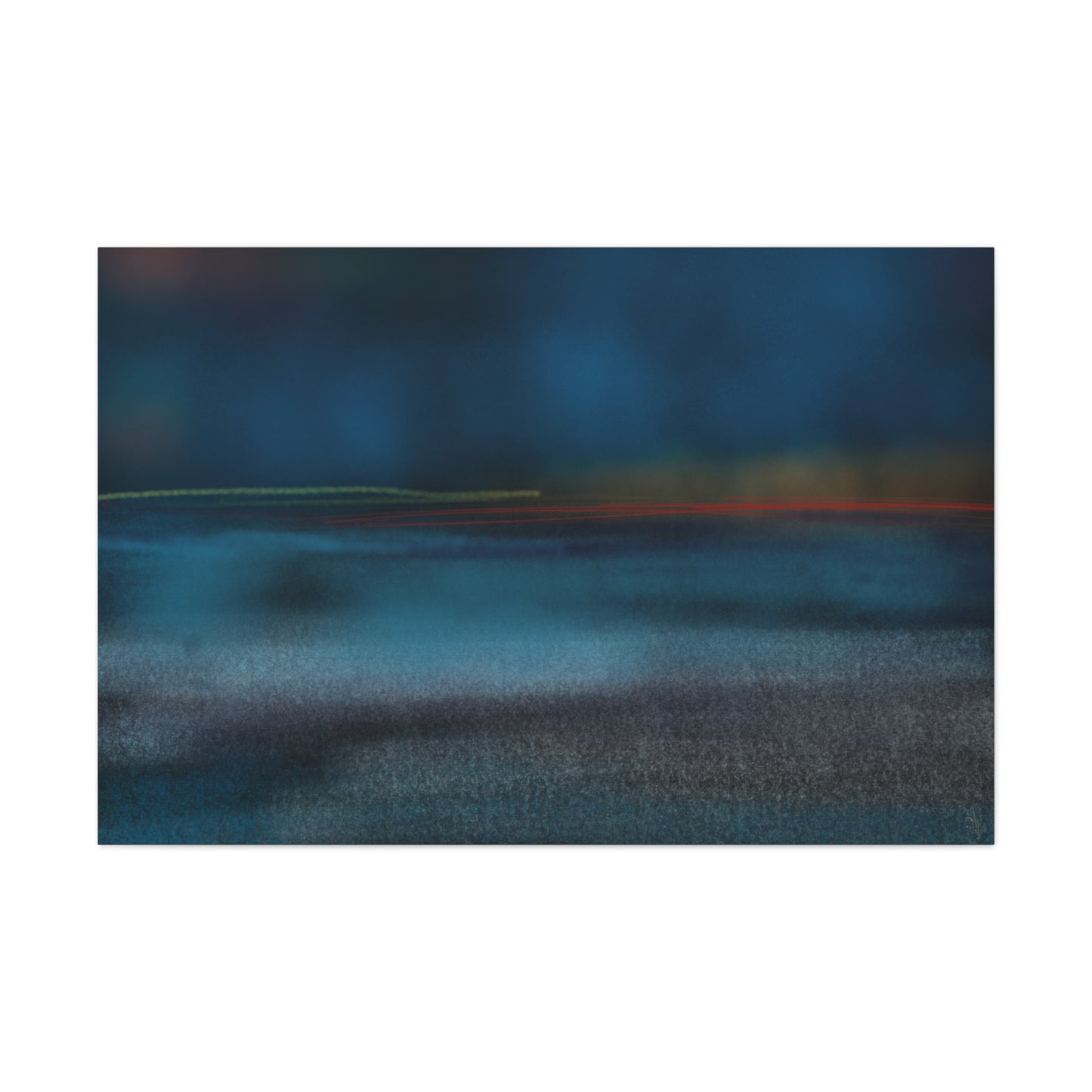 Abstract Coastal 11 Canvas Print