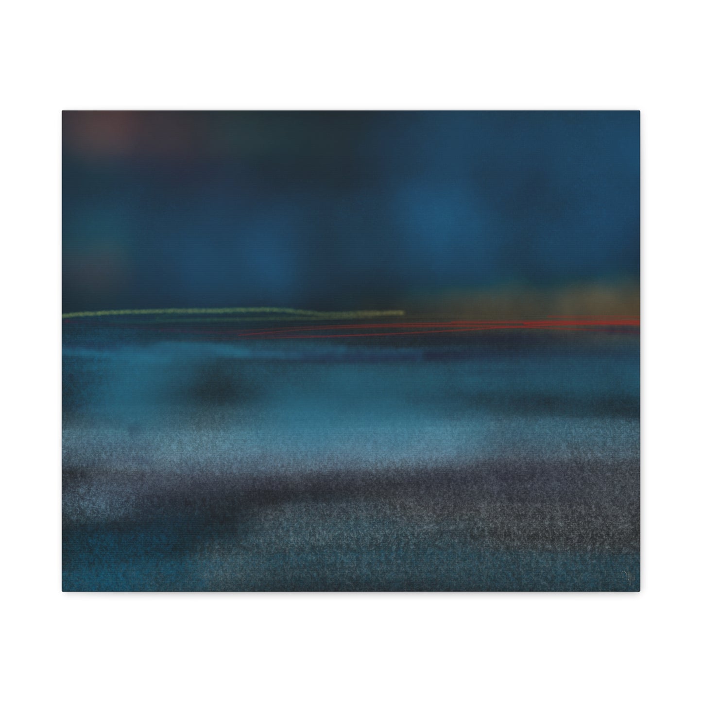 Abstract Coastal 11 Canvas Print