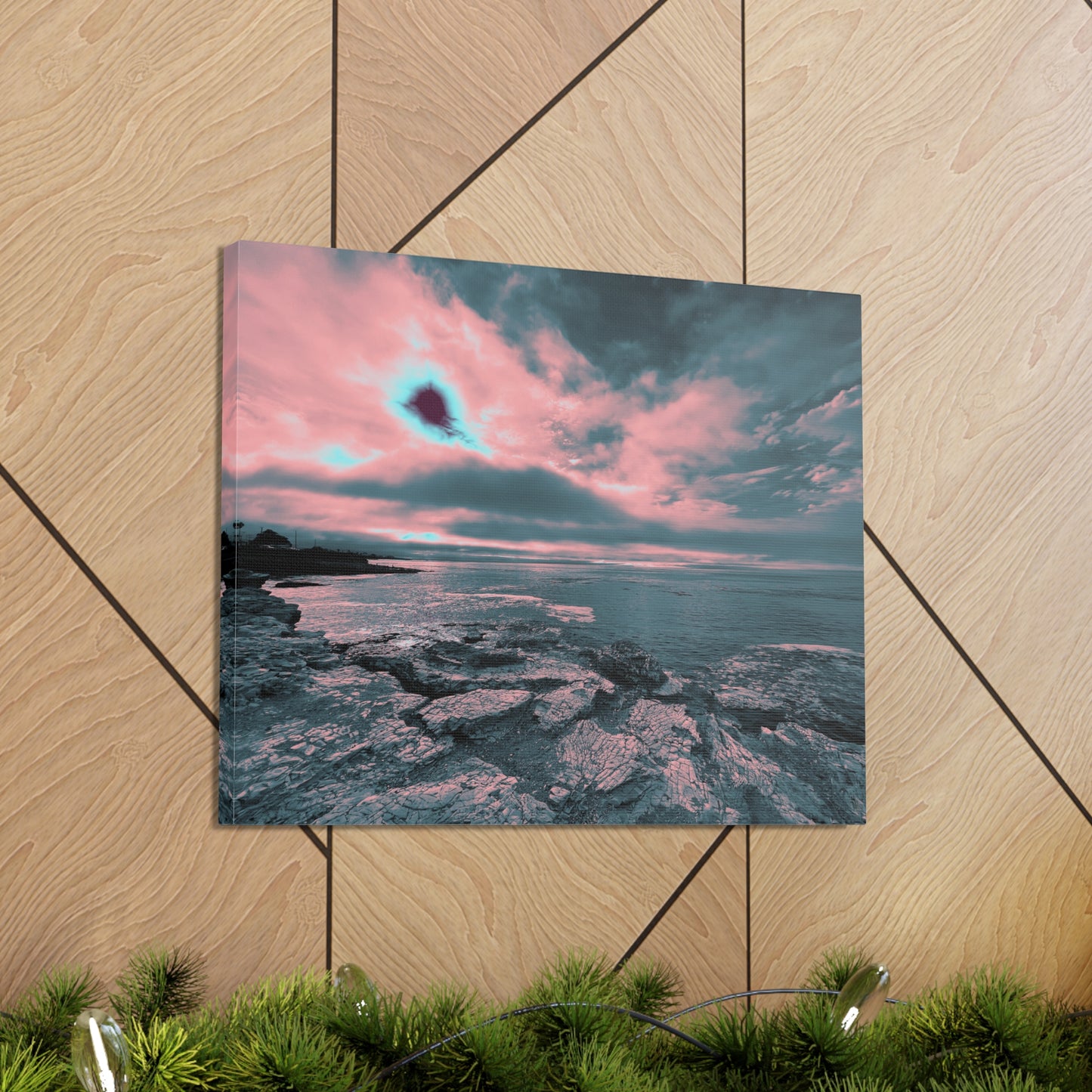 Expressive Cloud Canvas Print