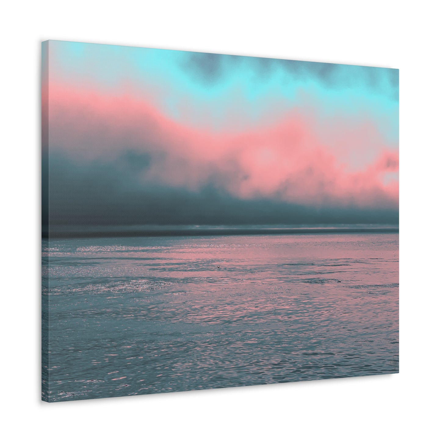 Electrifying Gradient Canvas Print