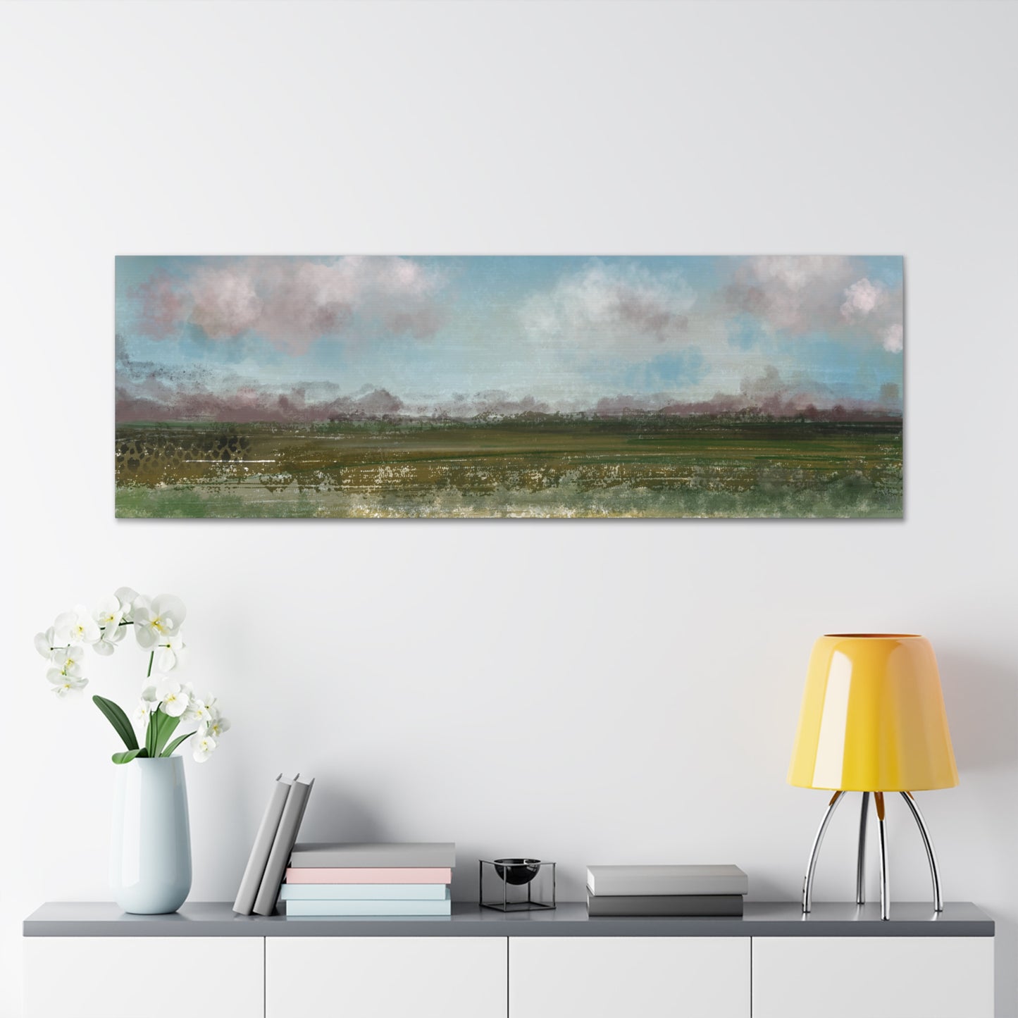 Abstract Coastal 10 Canvas Print