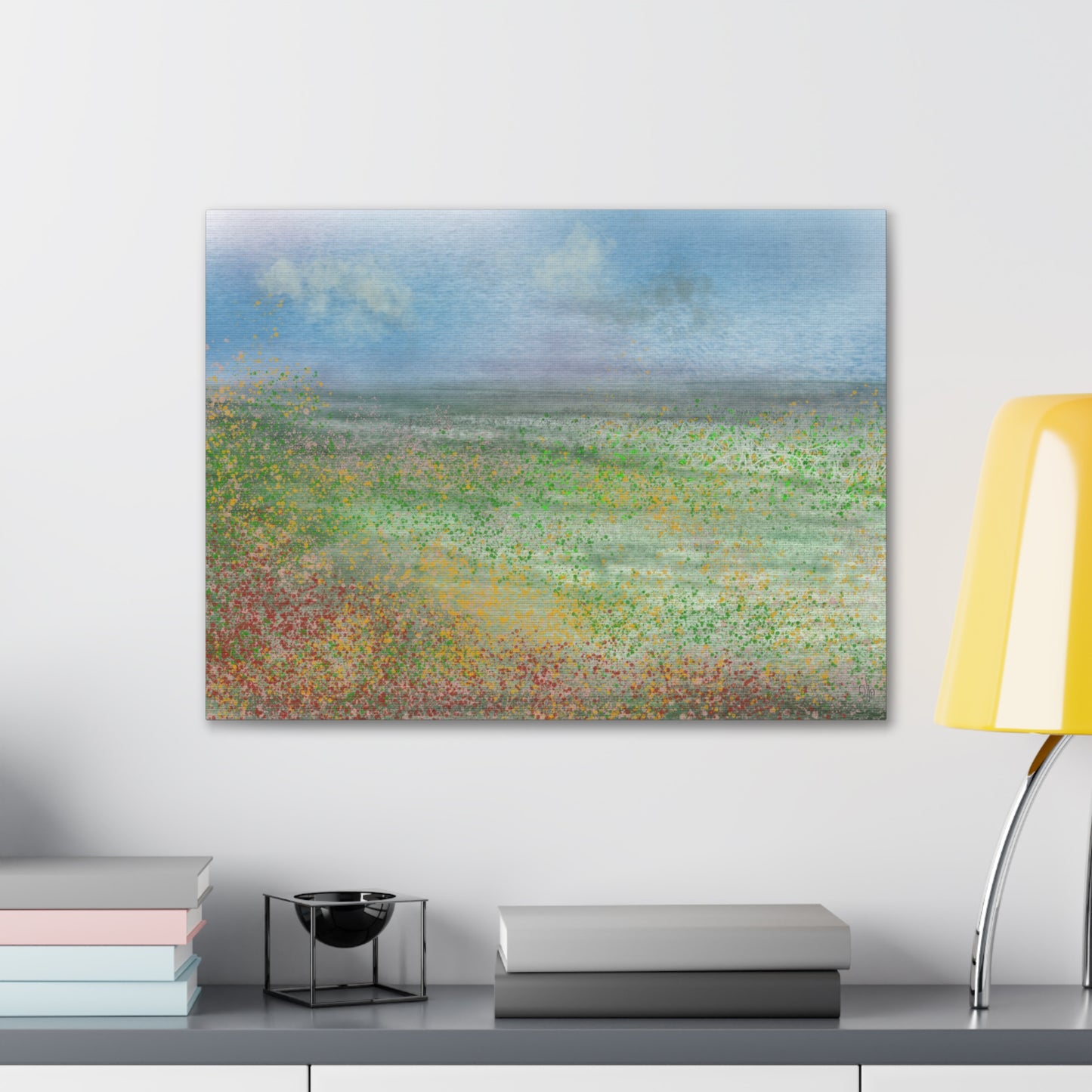 Abstract Coastal 6 Canvas Print