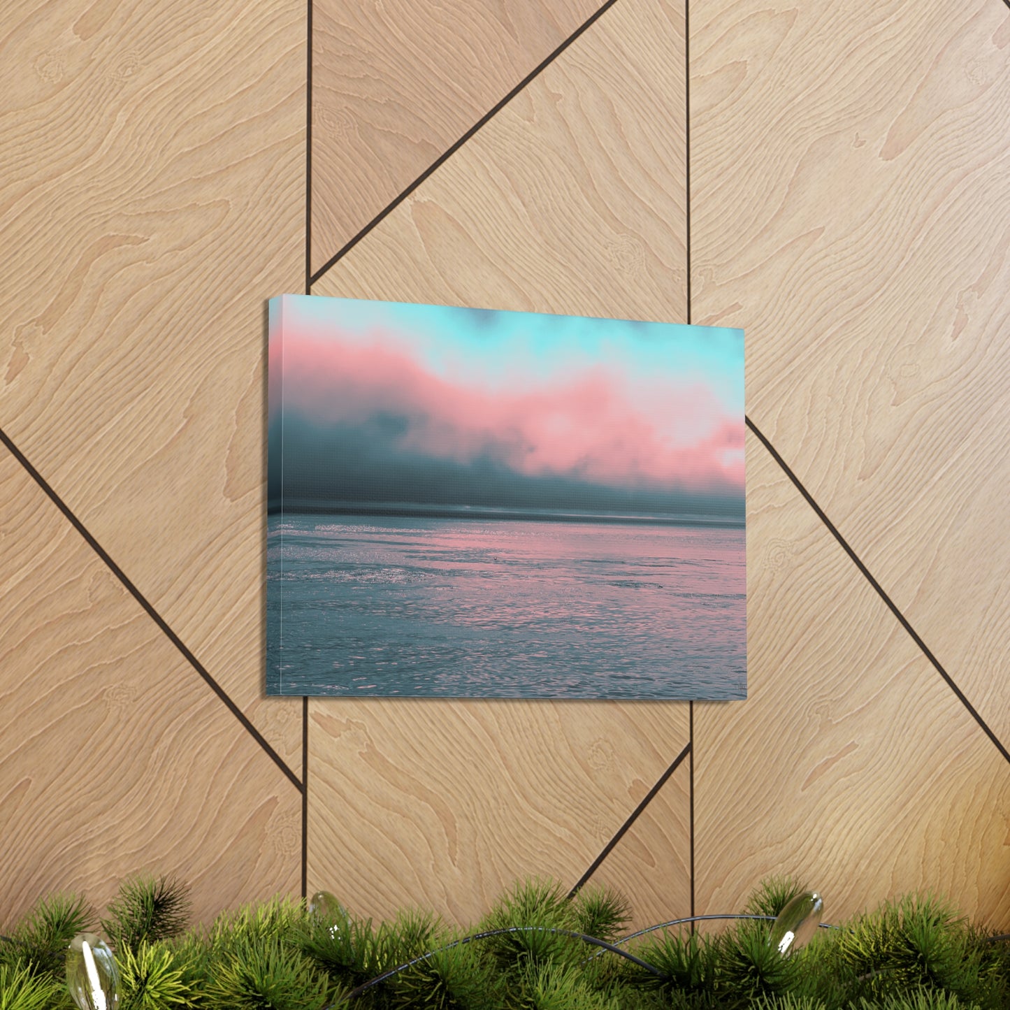 Electrifying Gradient Canvas Print