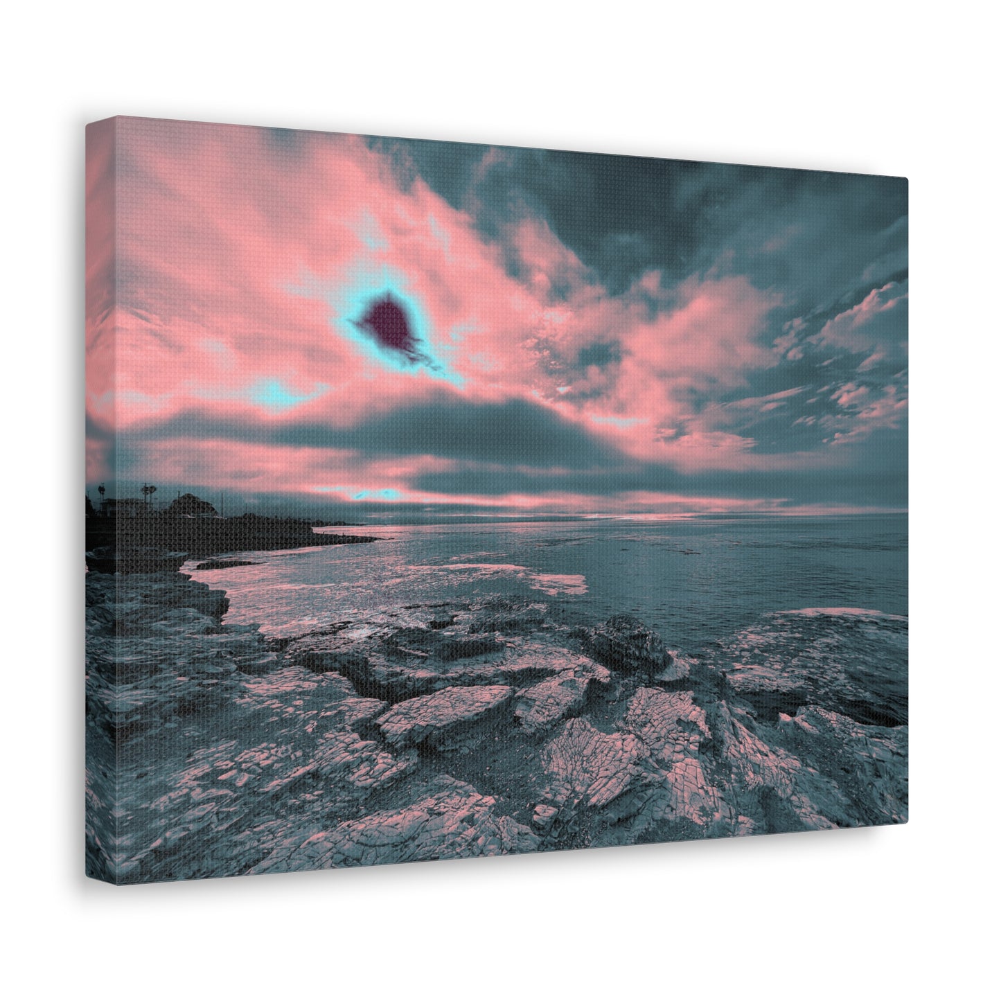 Expressive Cloud Canvas Print