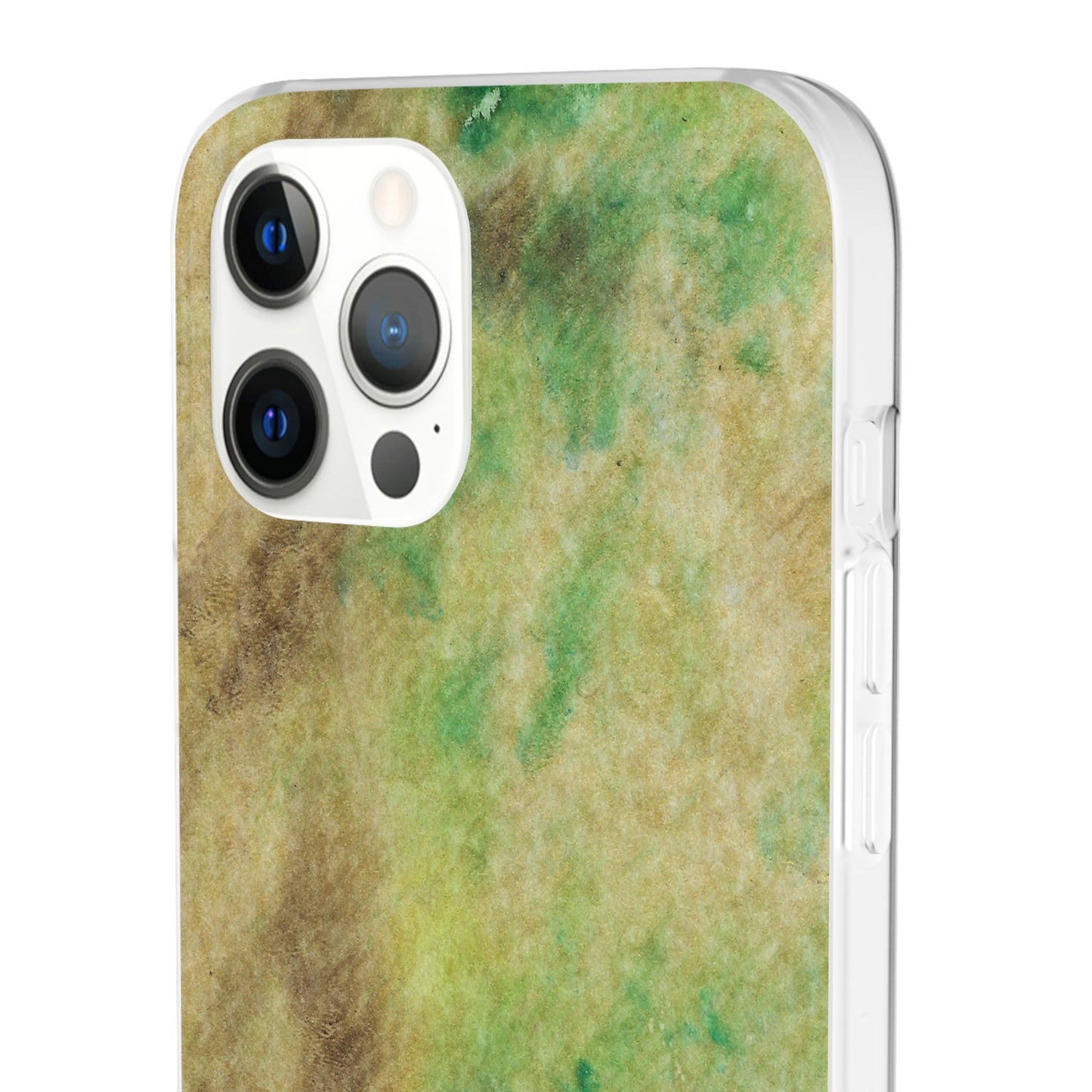 iPhone and Samsung Galaxy Flexi Phone Case Green Marble