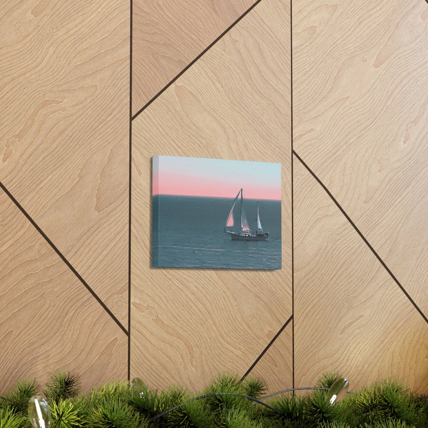 Way to Horizon Canvas Print