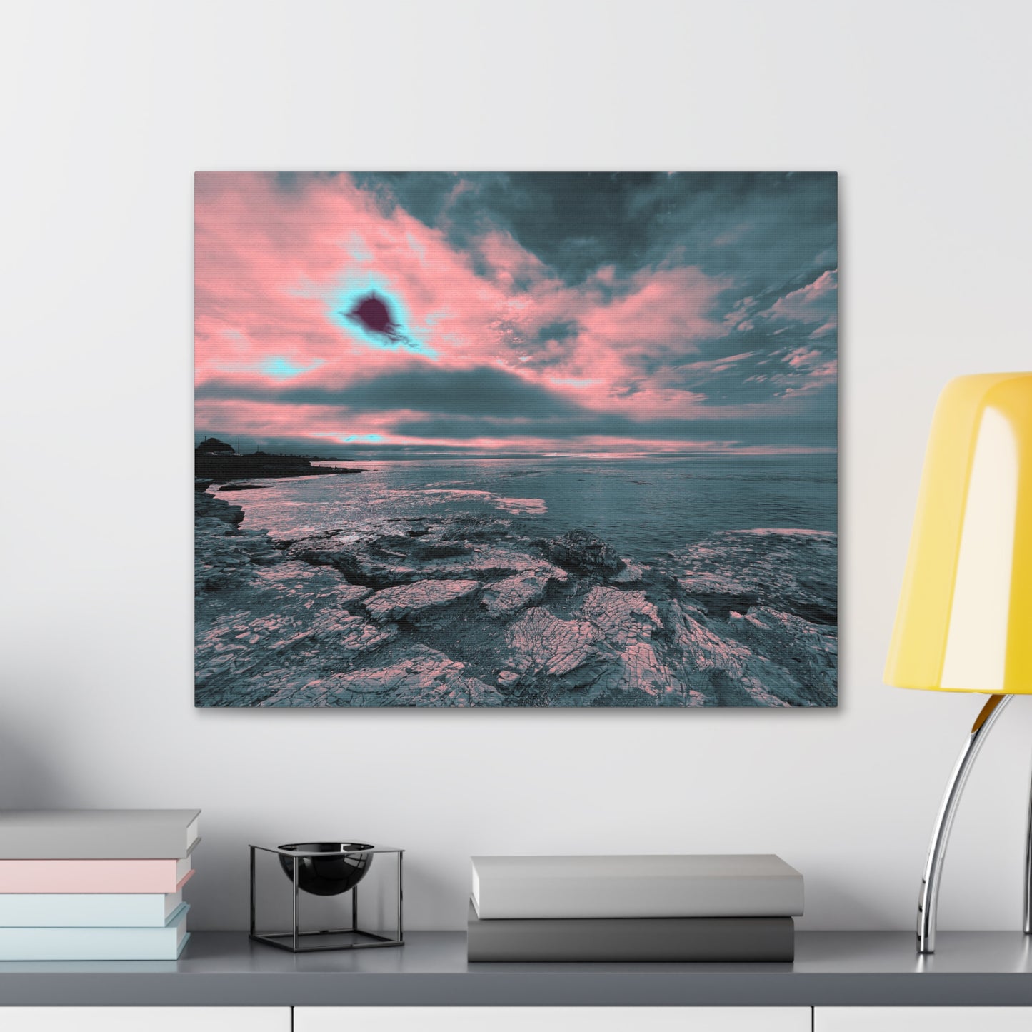 Expressive Cloud Canvas Print