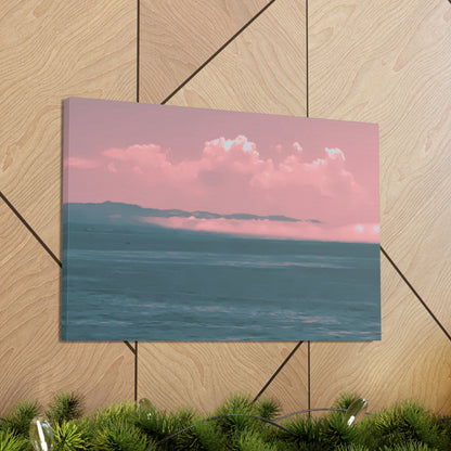 Croco-Cloud Canvas Print