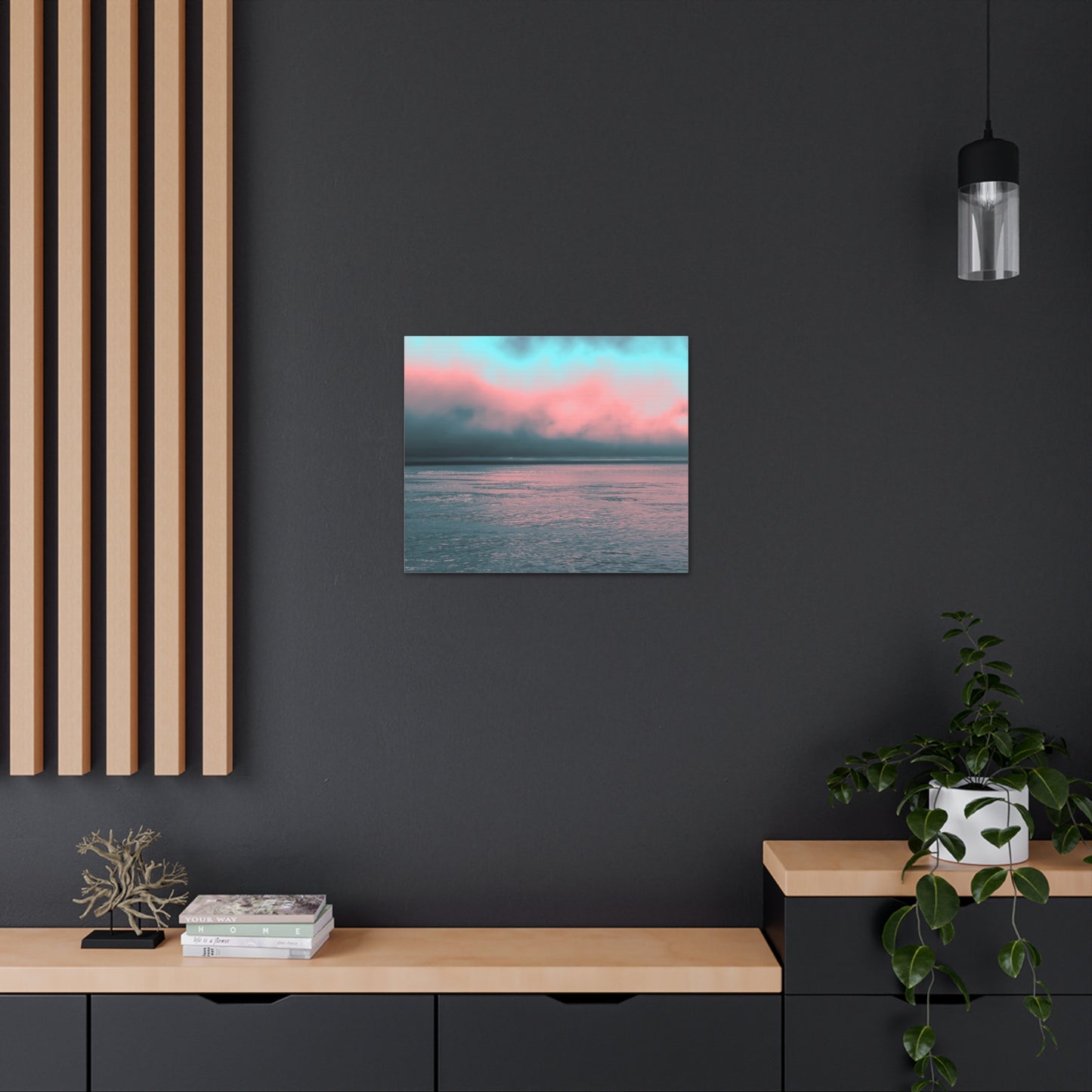 Electrifying Gradient Canvas Print