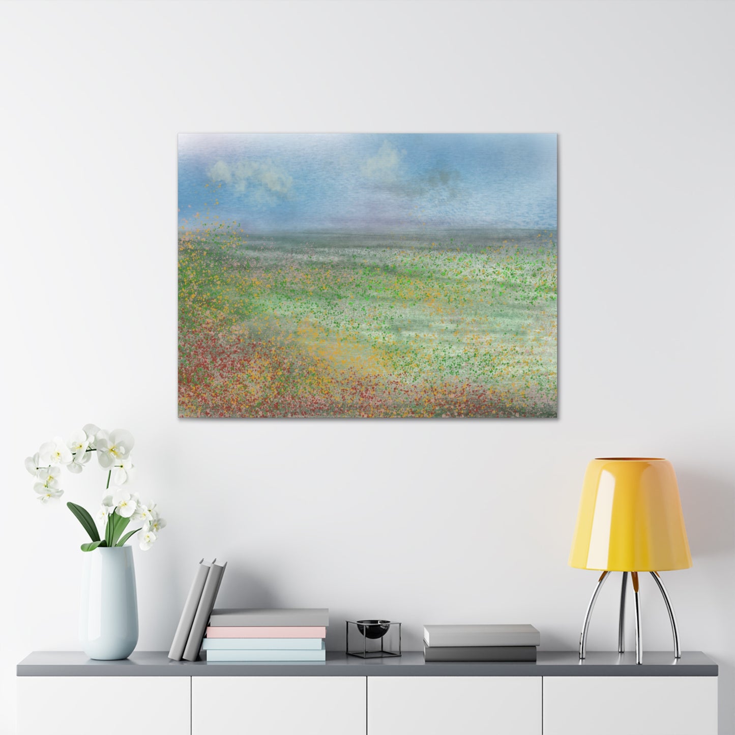 Abstract Coastal 6 Canvas Print