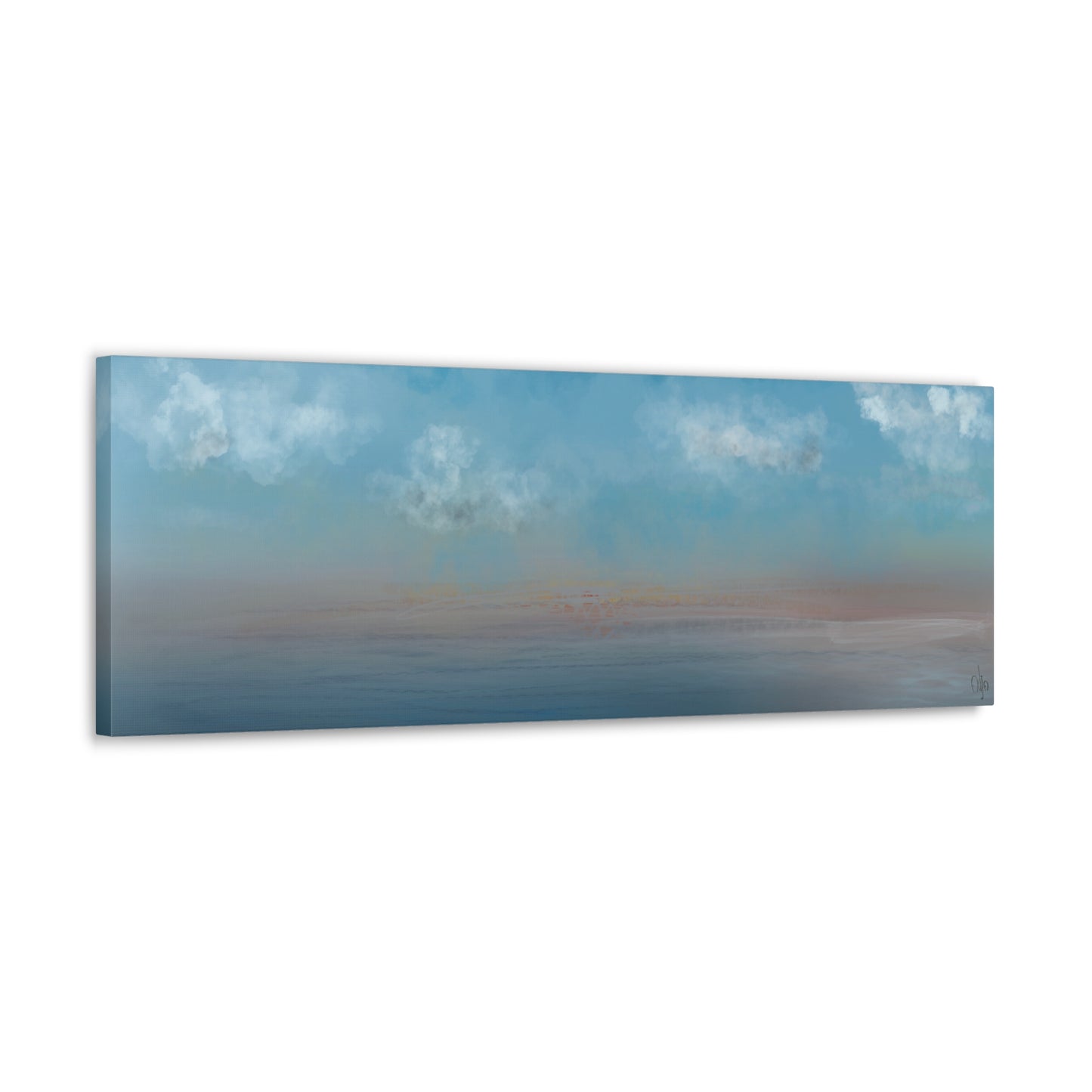 Abstract Coastal 9 Canvas Print