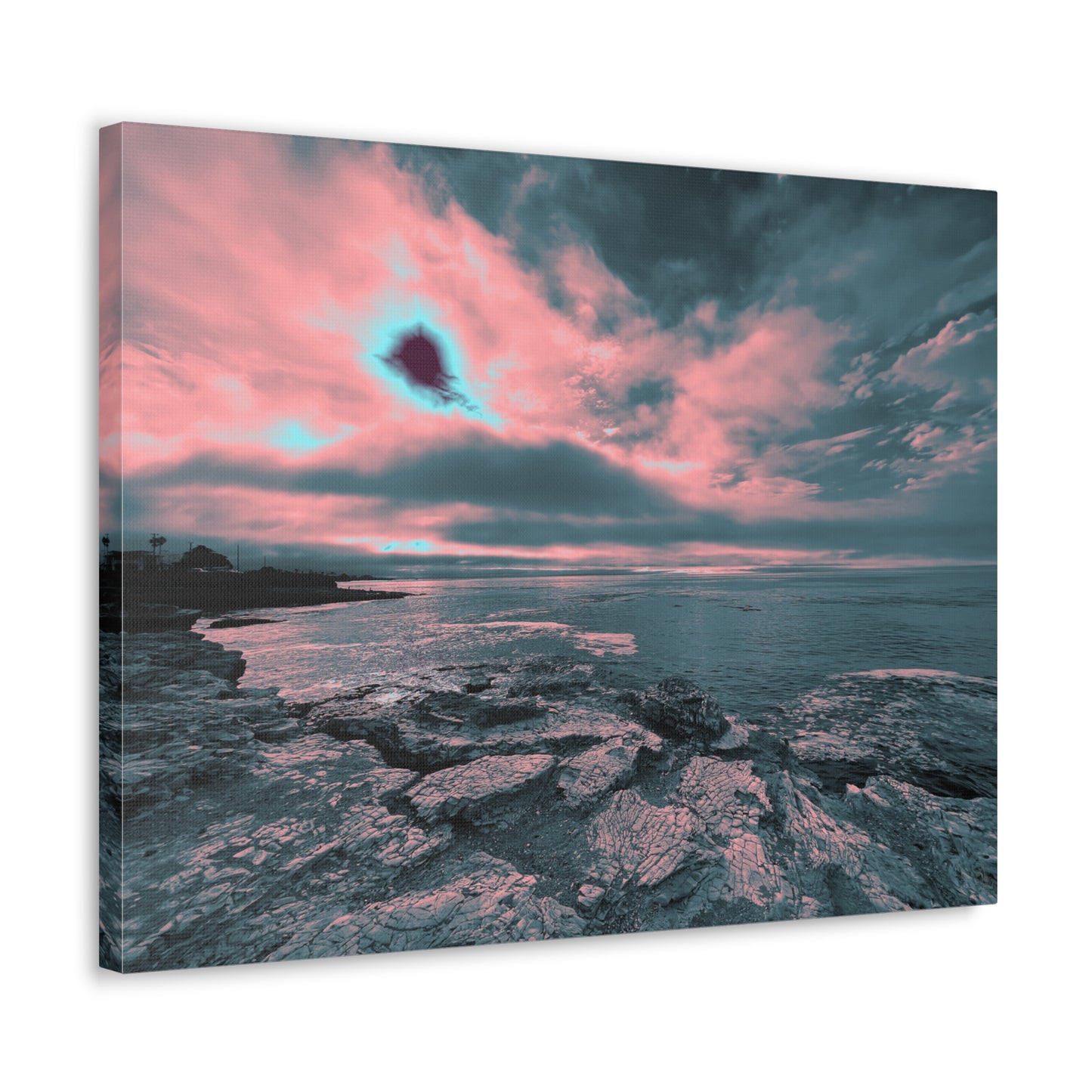 Expressive Cloud Canvas Print