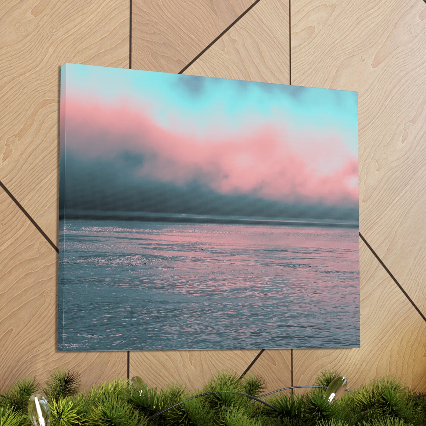 Electrifying Gradient Canvas Print