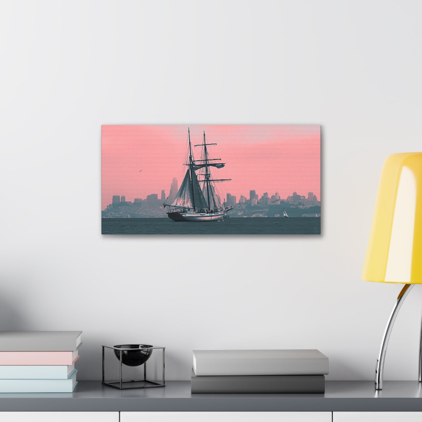 SF Bay Schooner Canvas Print