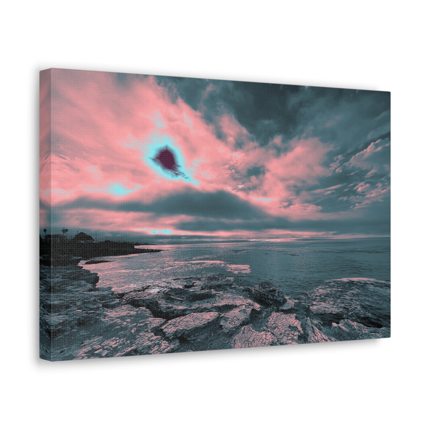 Expressive Cloud Canvas Print