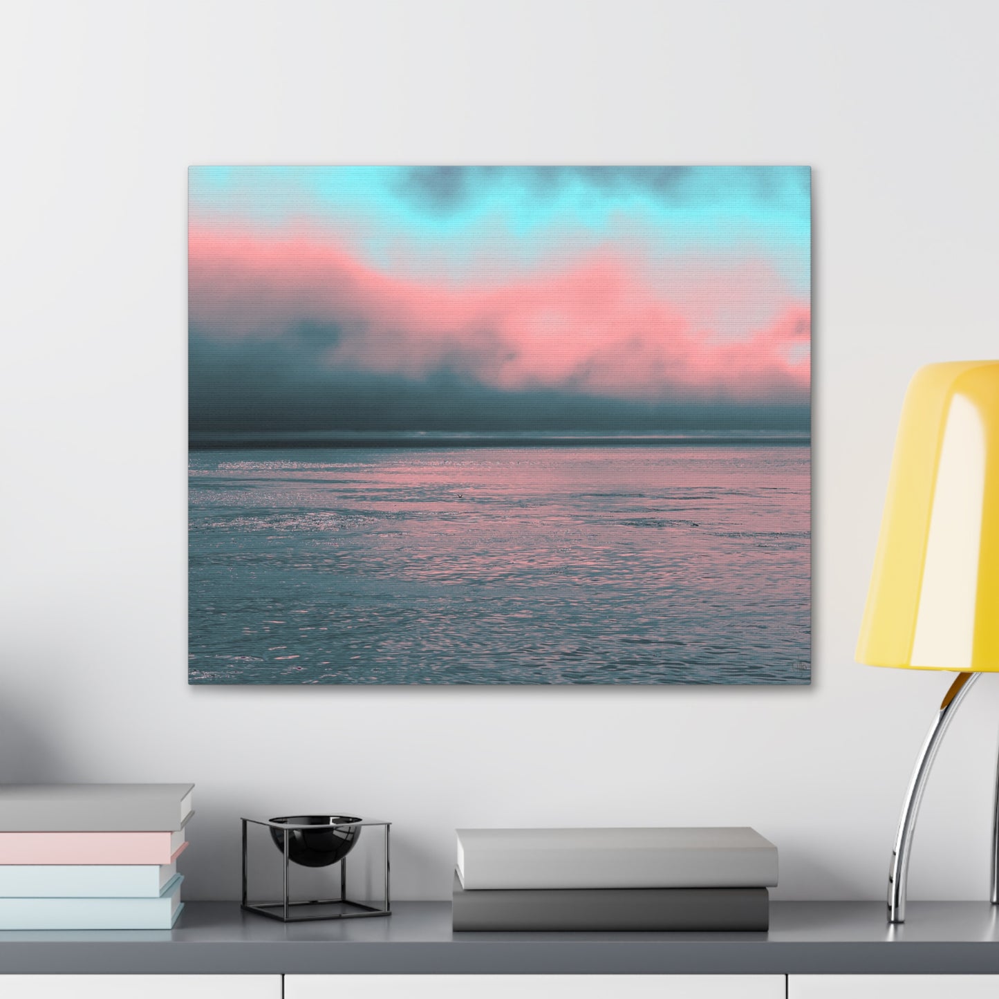 Electrifying Gradient Canvas Print