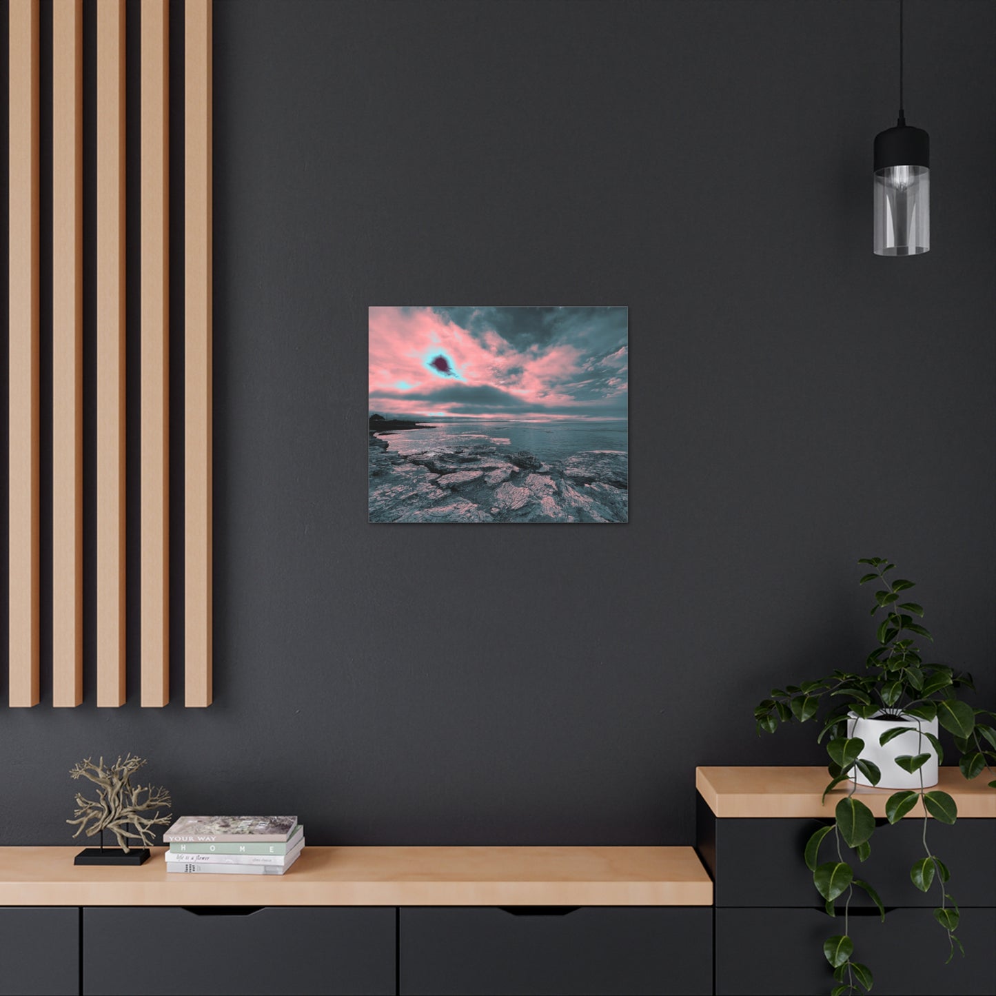 Expressive Cloud Canvas Print