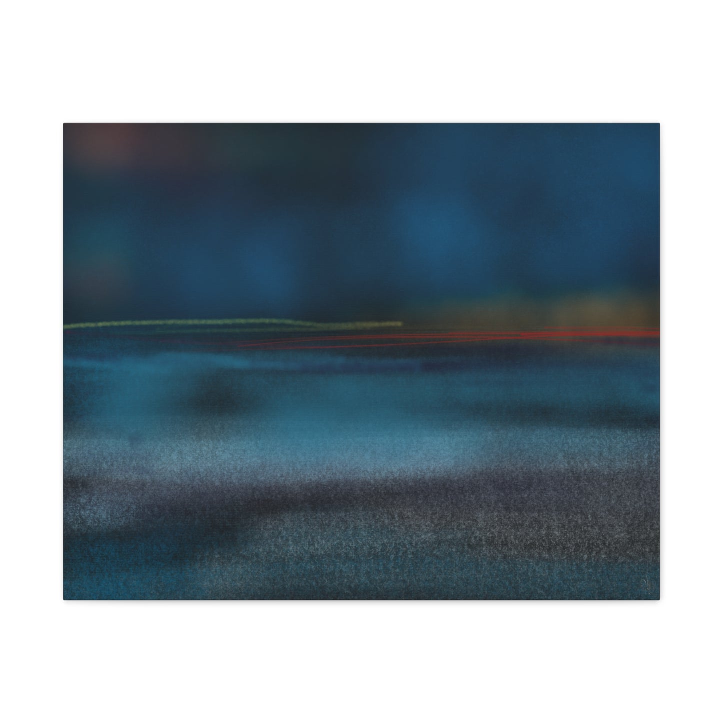 Abstract Coastal 11 Canvas Print