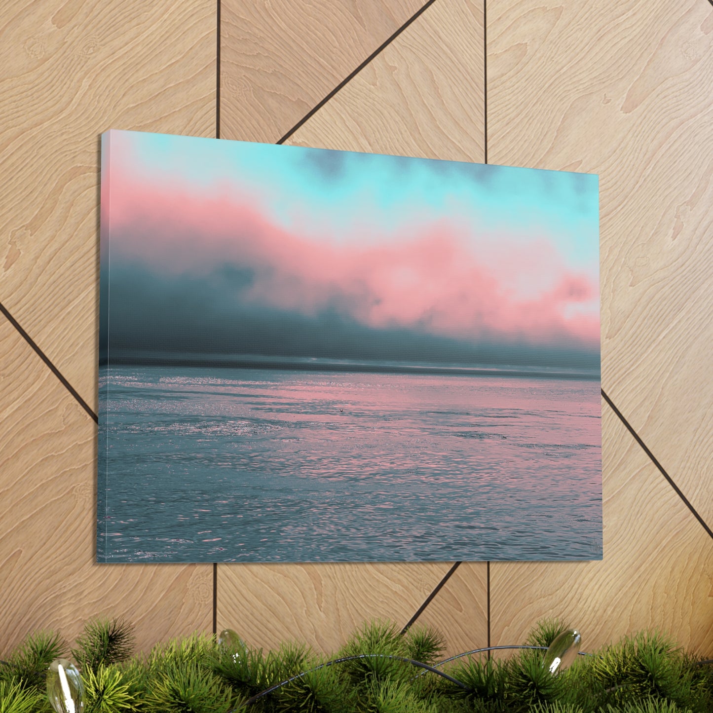 Electrifying Gradient Canvas Print