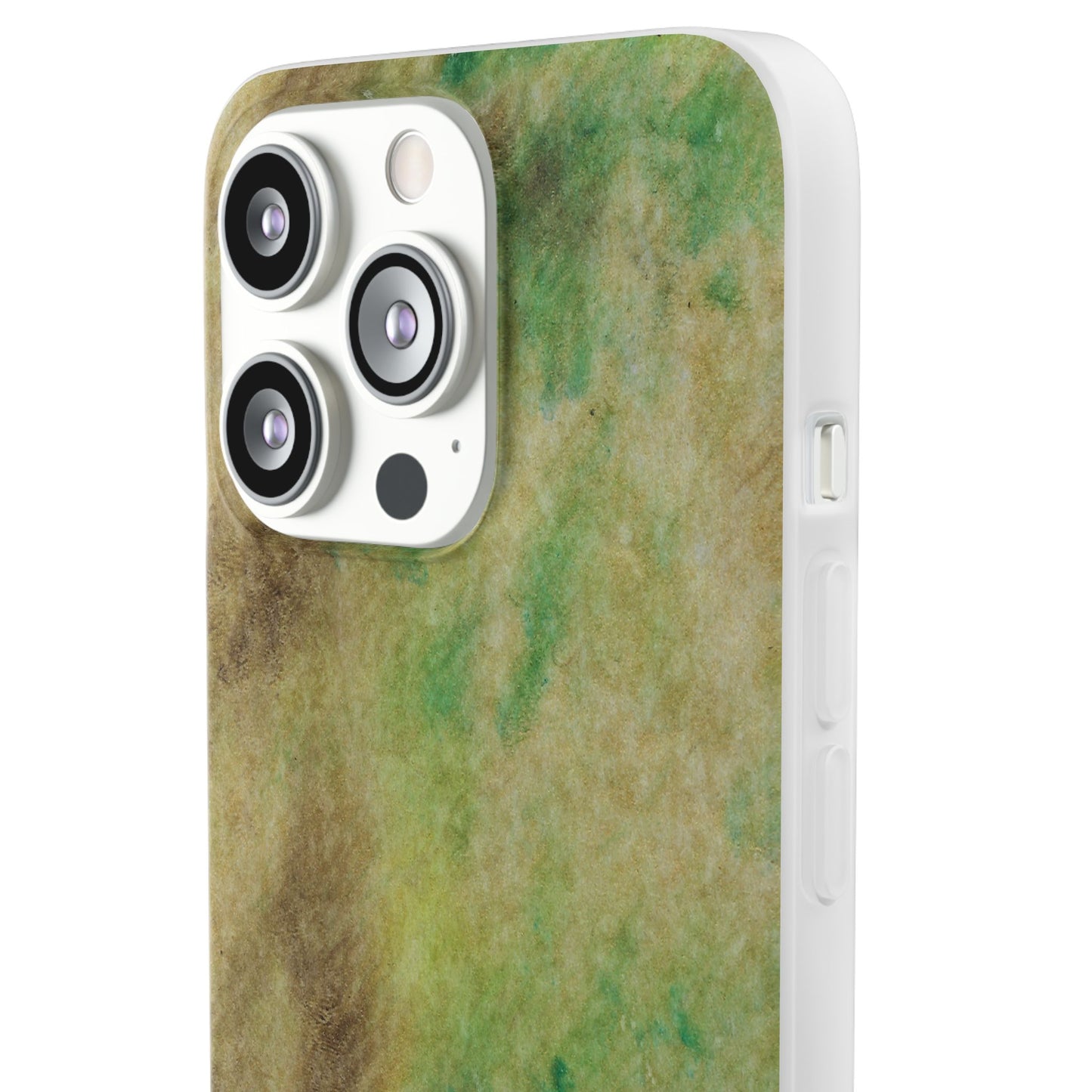 iPhone and Samsung Galaxy Flexi Phone Case Green Marble