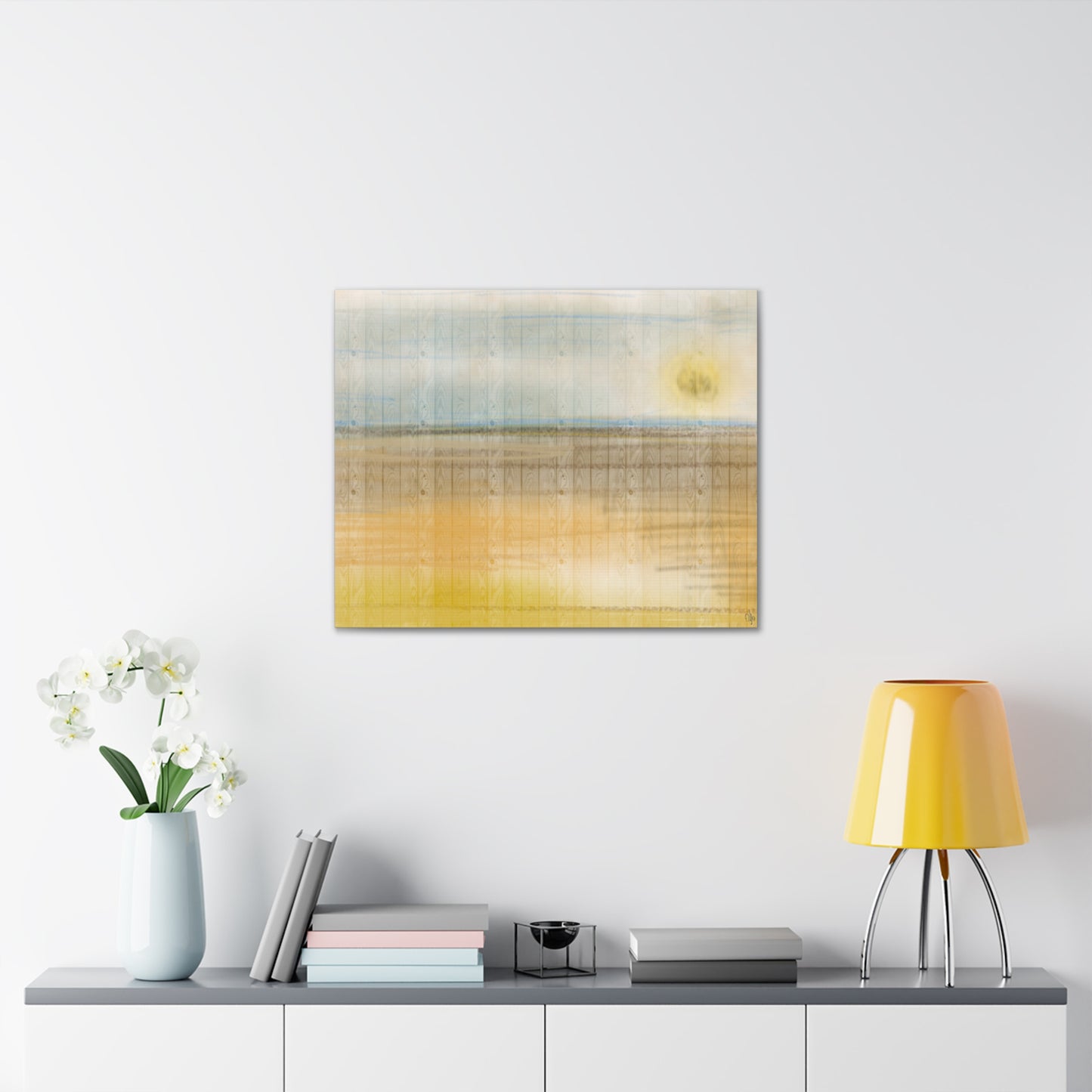 Abstract Coastal 3 Canvas Print