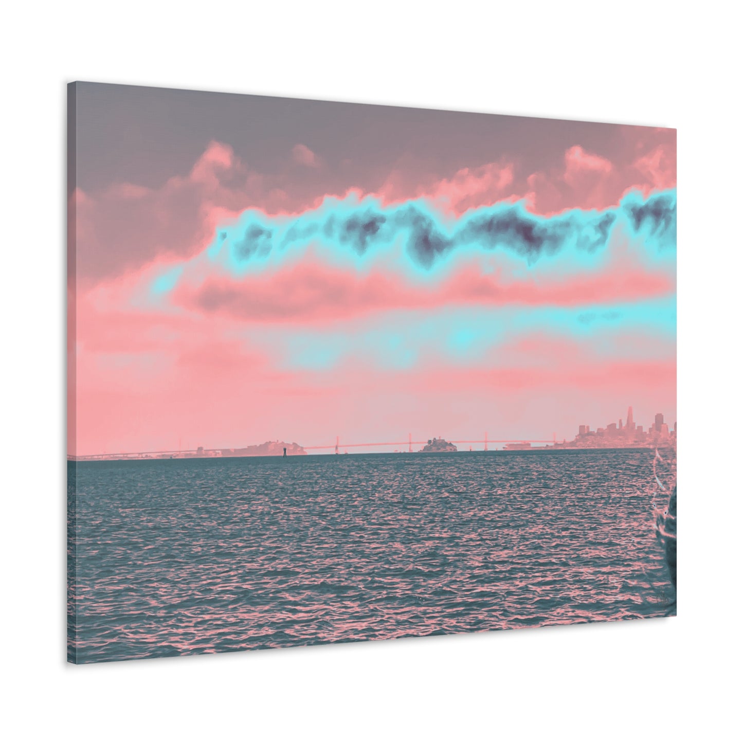 Electrifying Fog Canvas Print