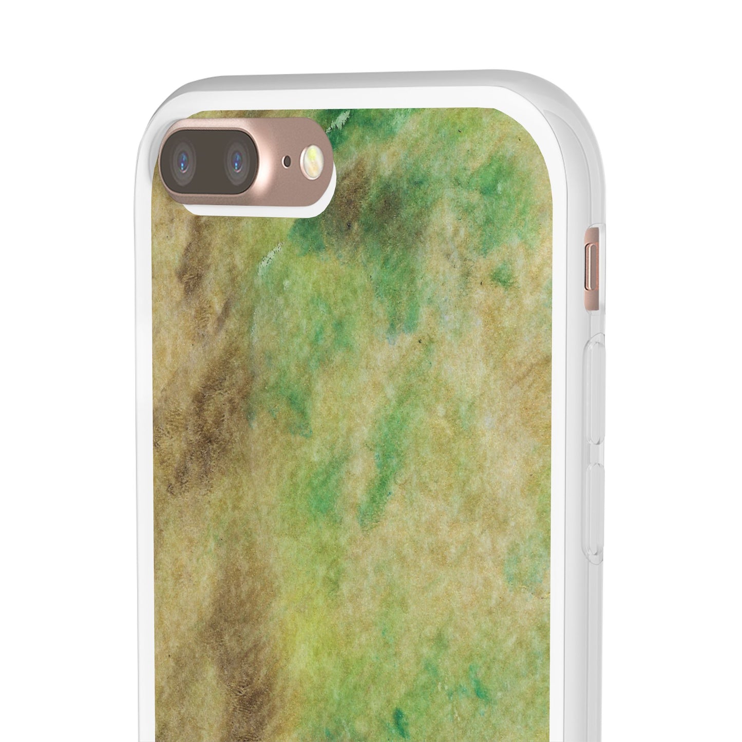 iPhone and Samsung Galaxy Flexi Phone Case Green Marble