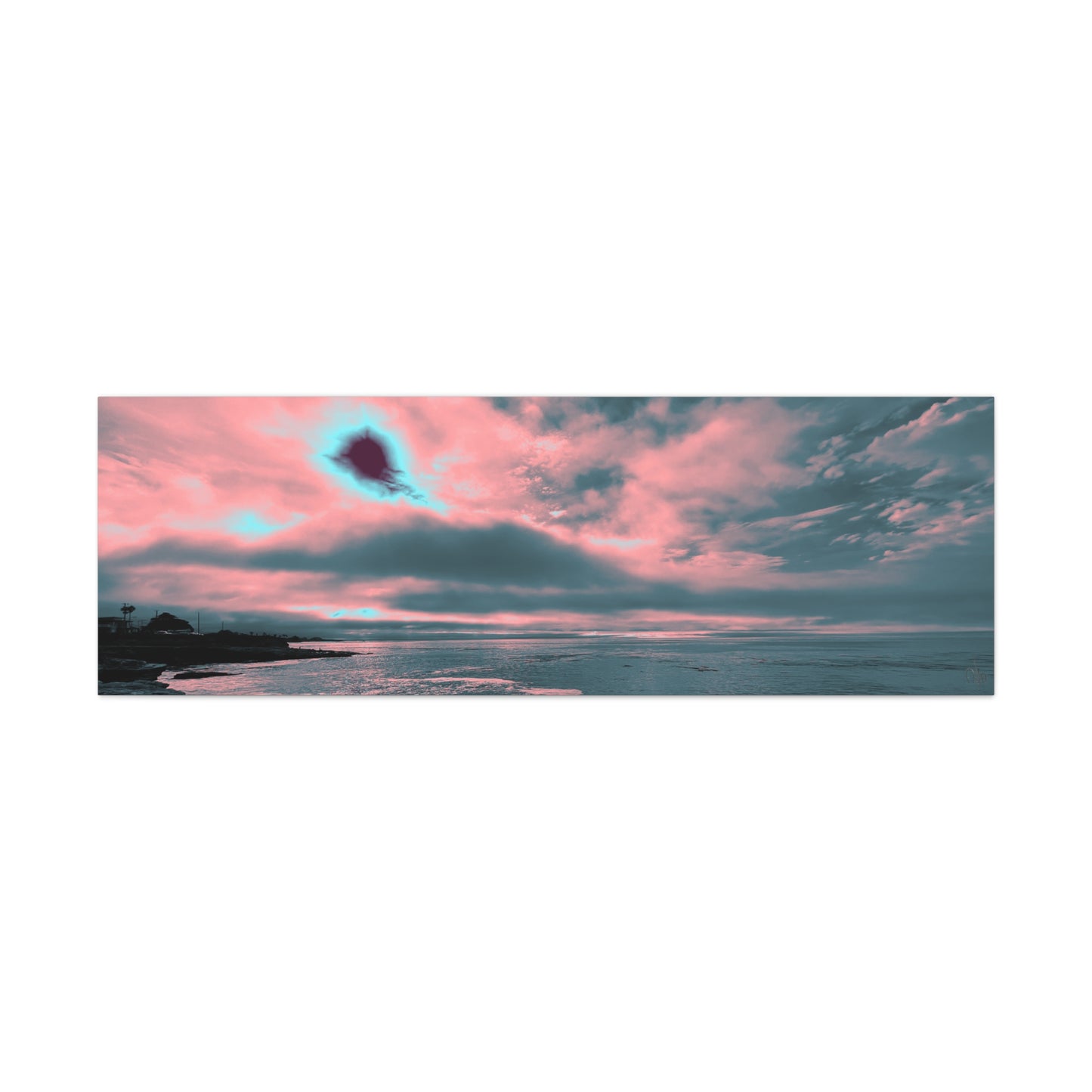 Expressive Cloud Canvas Print