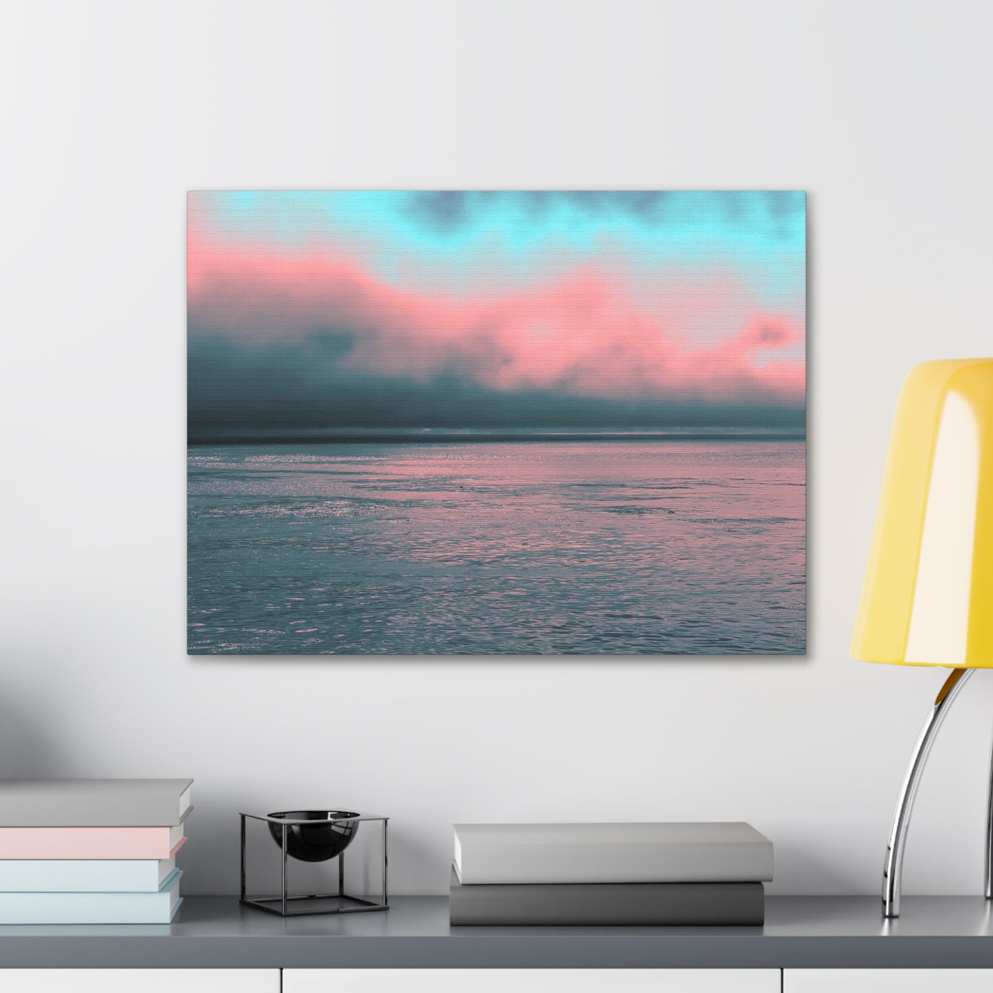 Electrifying Gradient Canvas Print